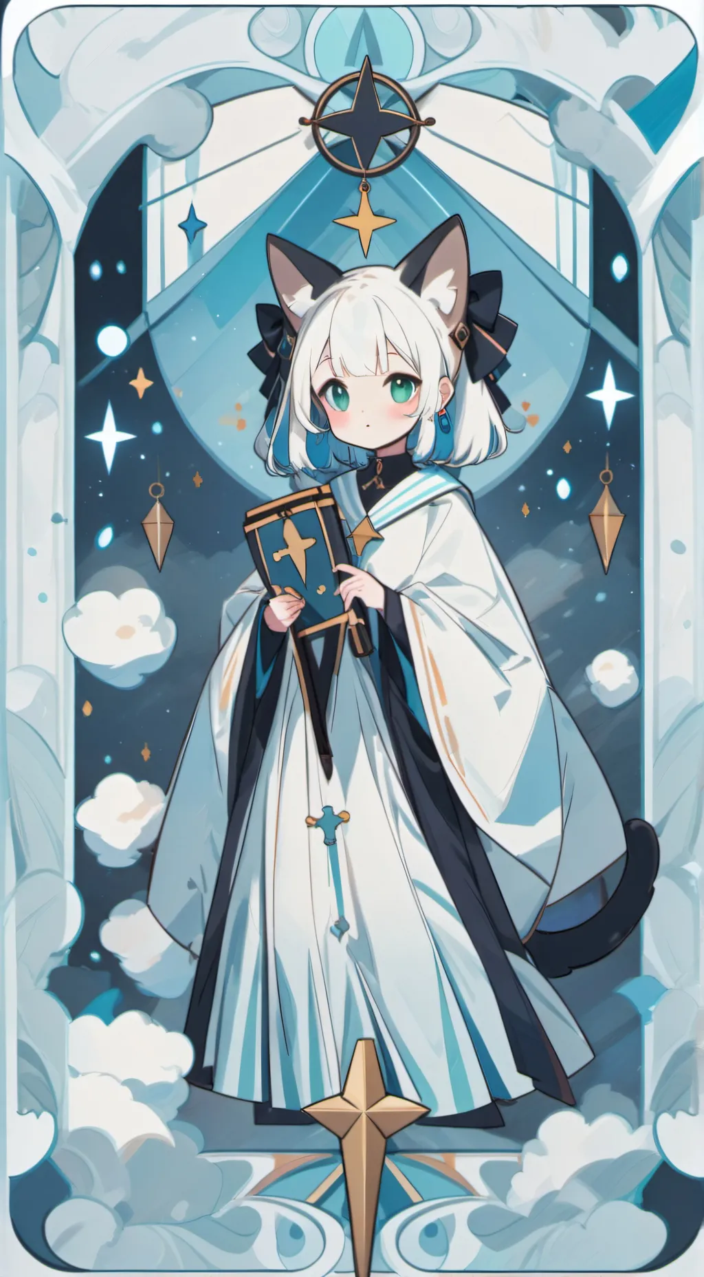 ai character: Mira background