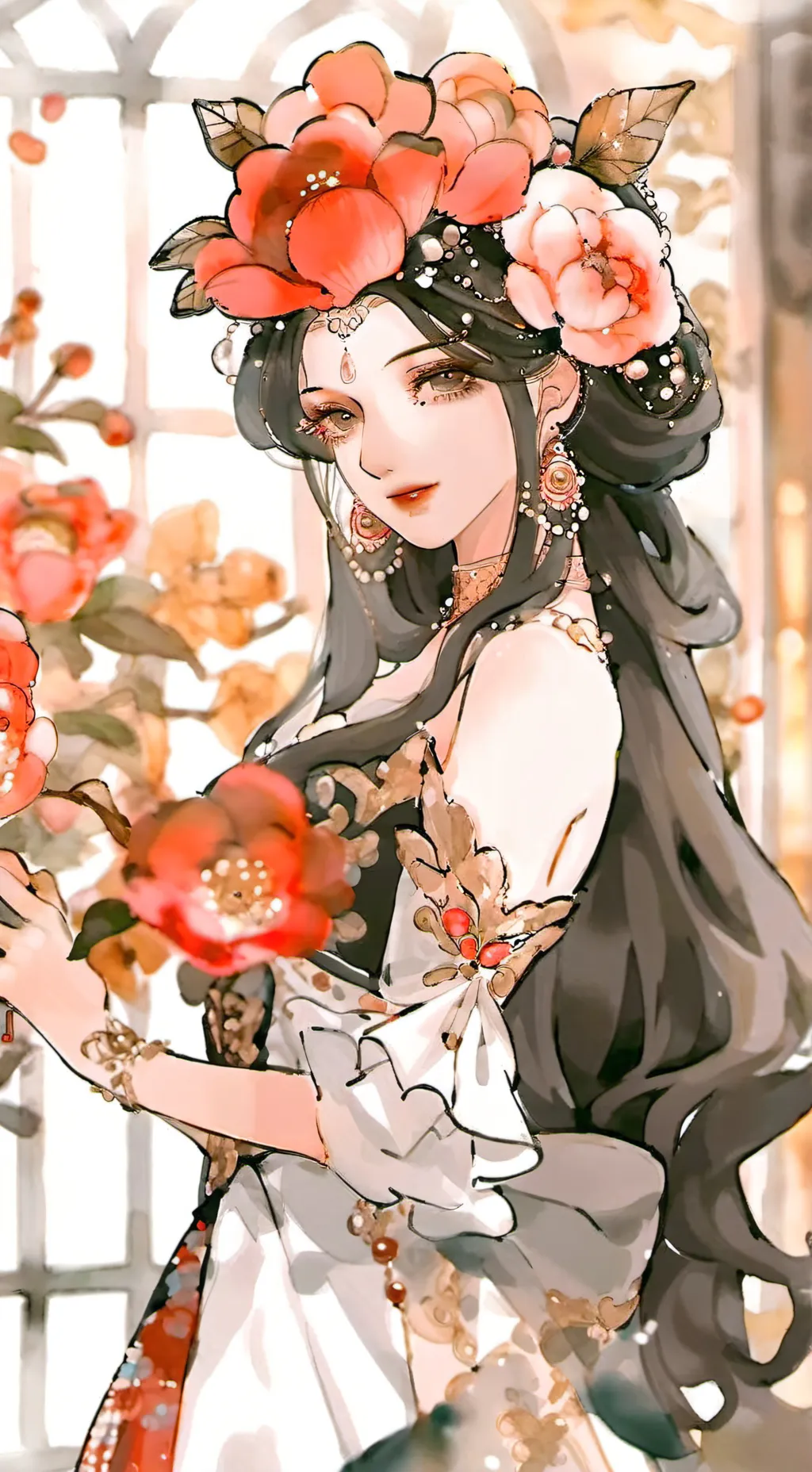 ai character: Seraphina background