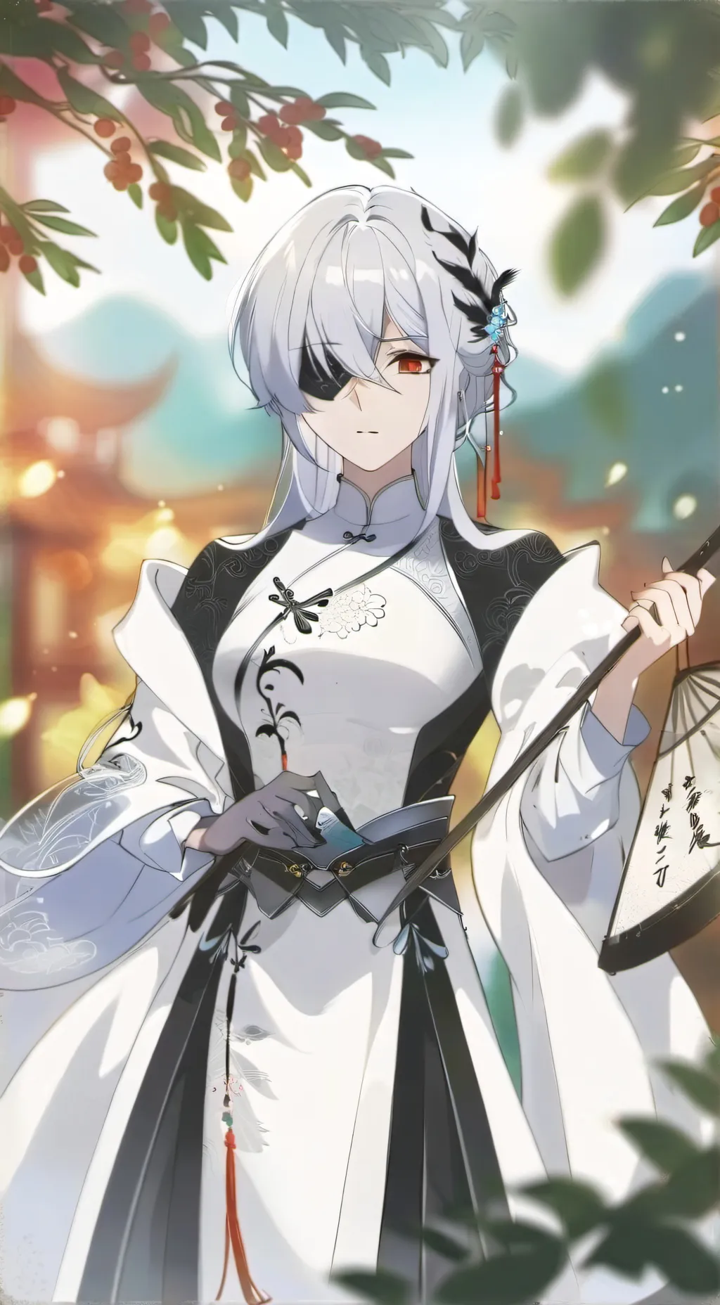 ai character: 林墨焱 background