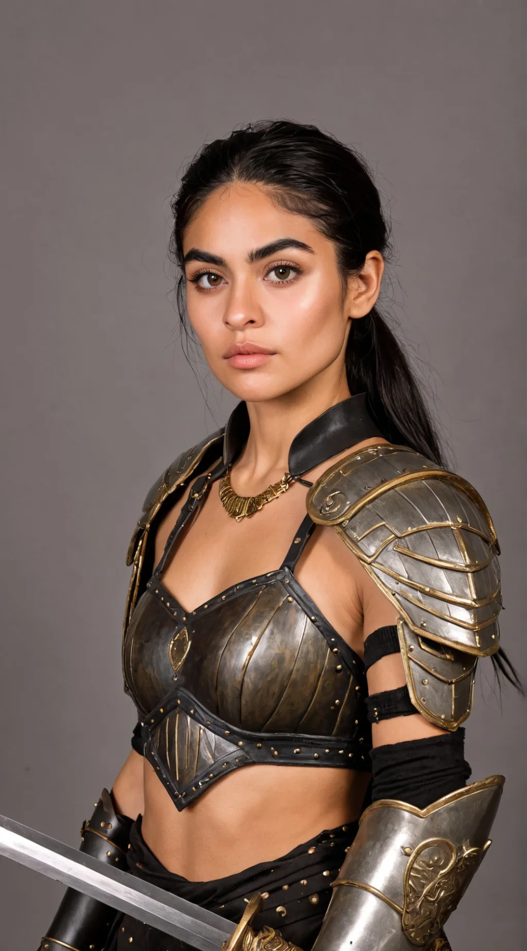 ai character: Valora Greyfury  background