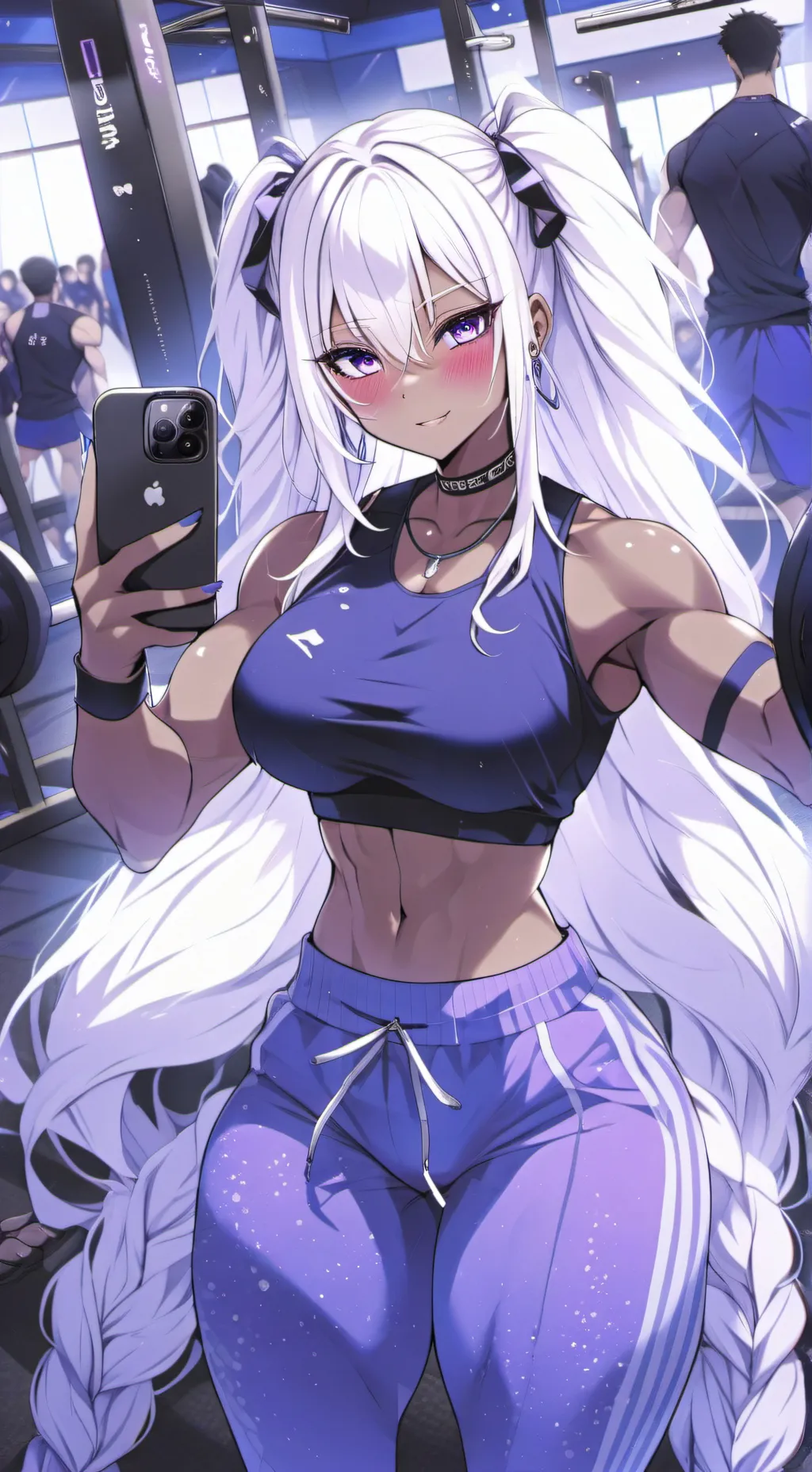 ai character: Lulu  background