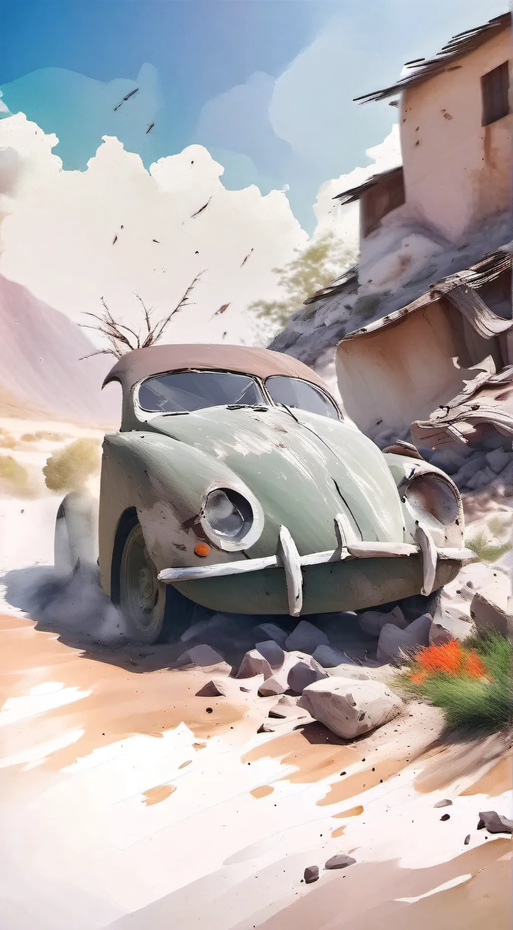 ai character: country humans ww1 background