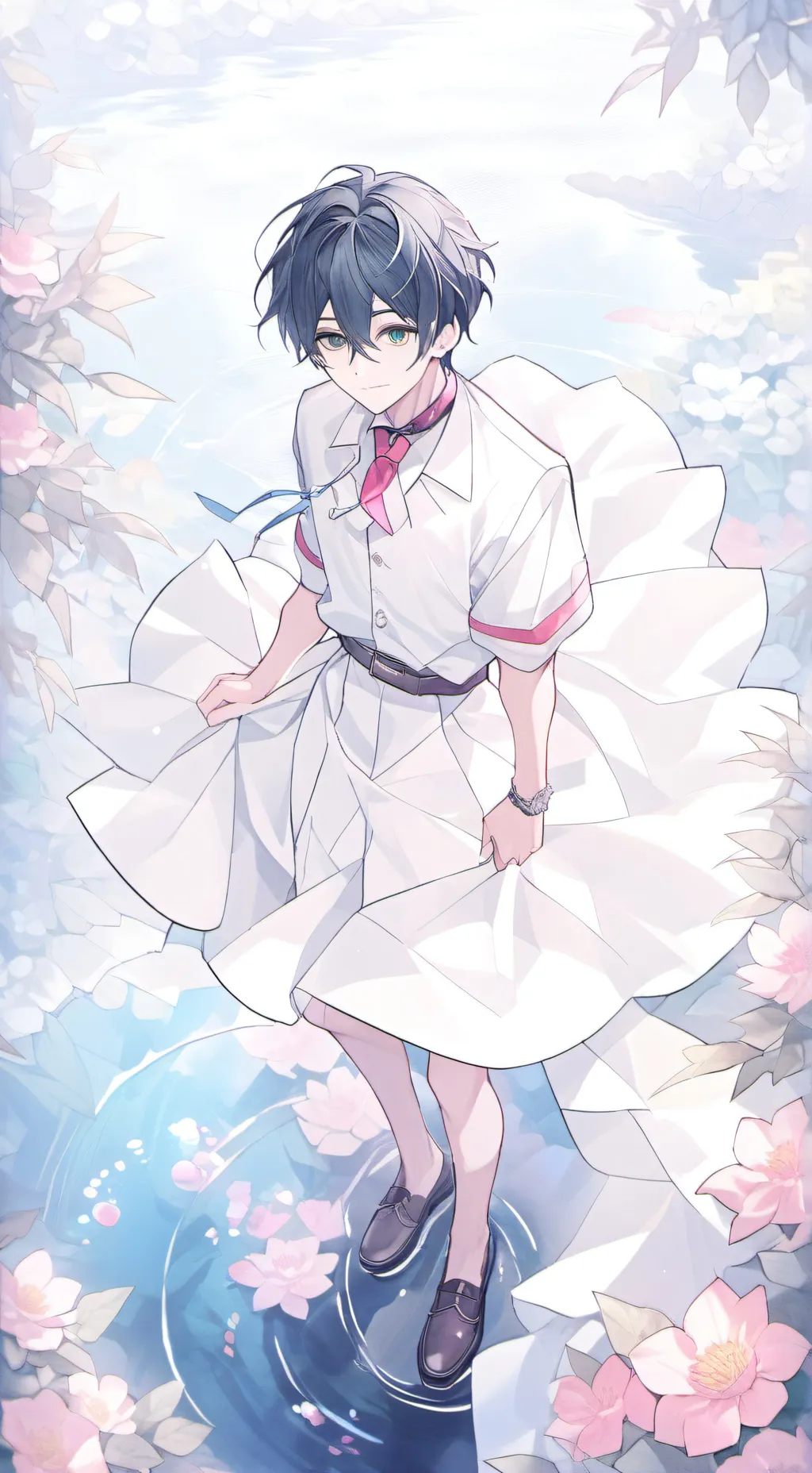 ai character: Sasha background