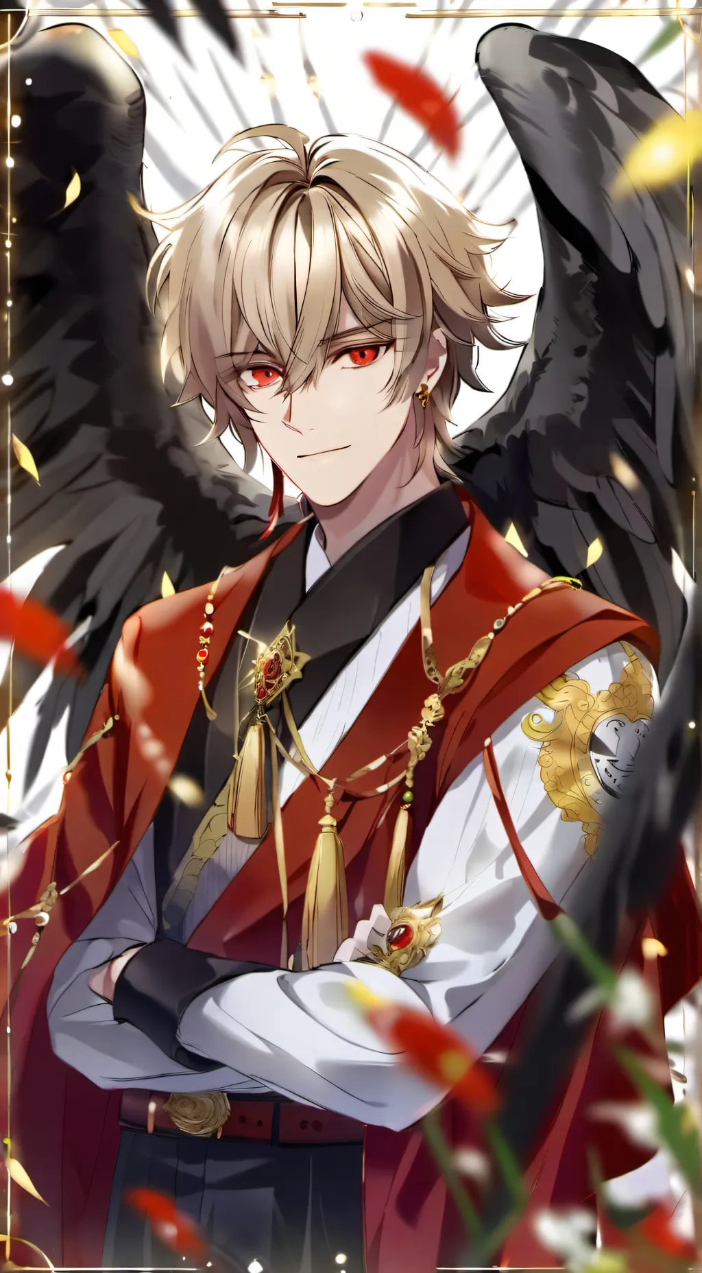 ai character: ~★NOIR★~ background