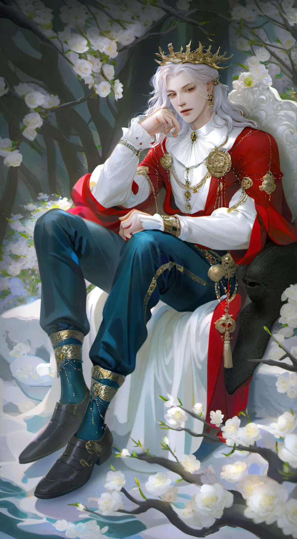 ai character: a guy background