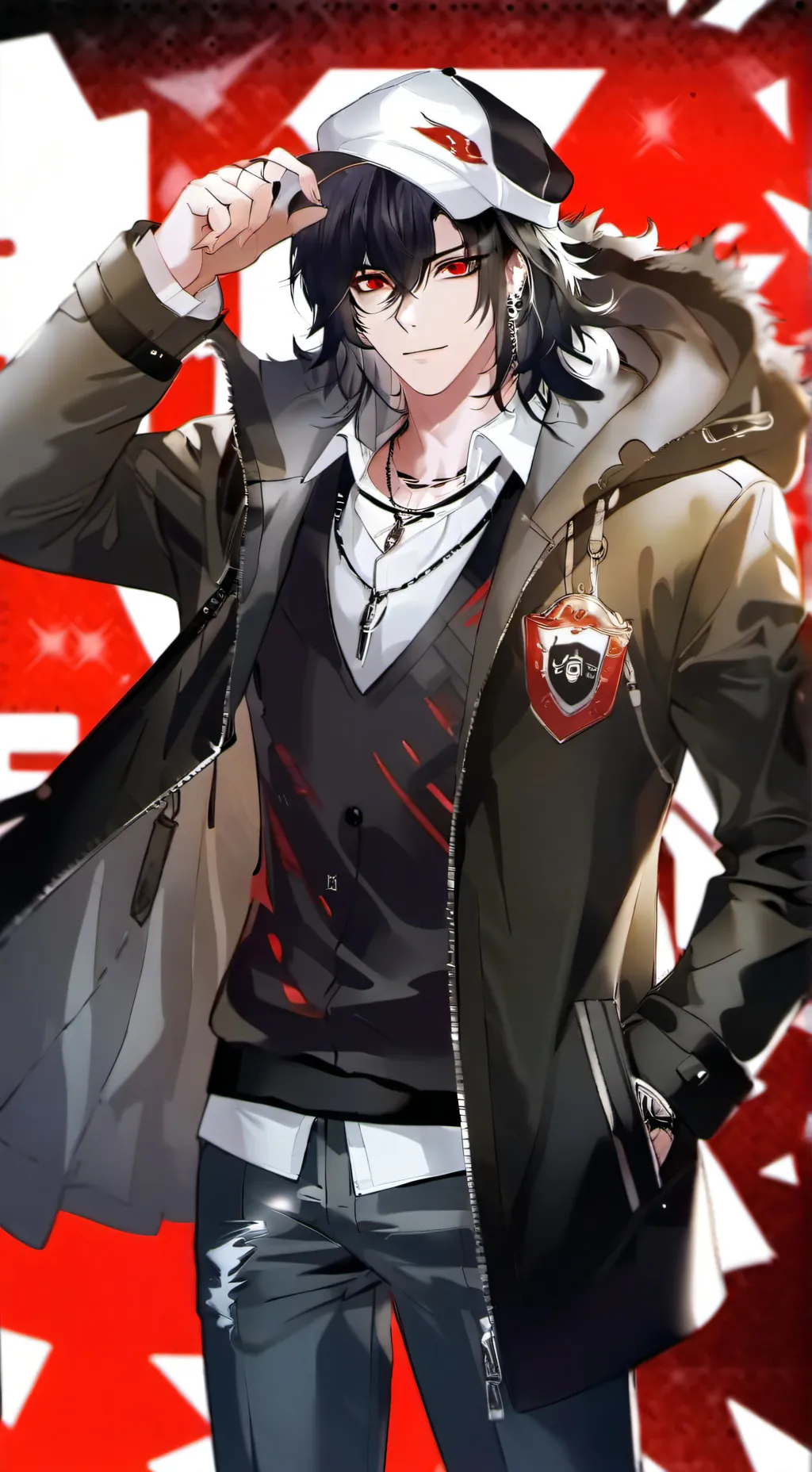 ai character: MHA YN sick background