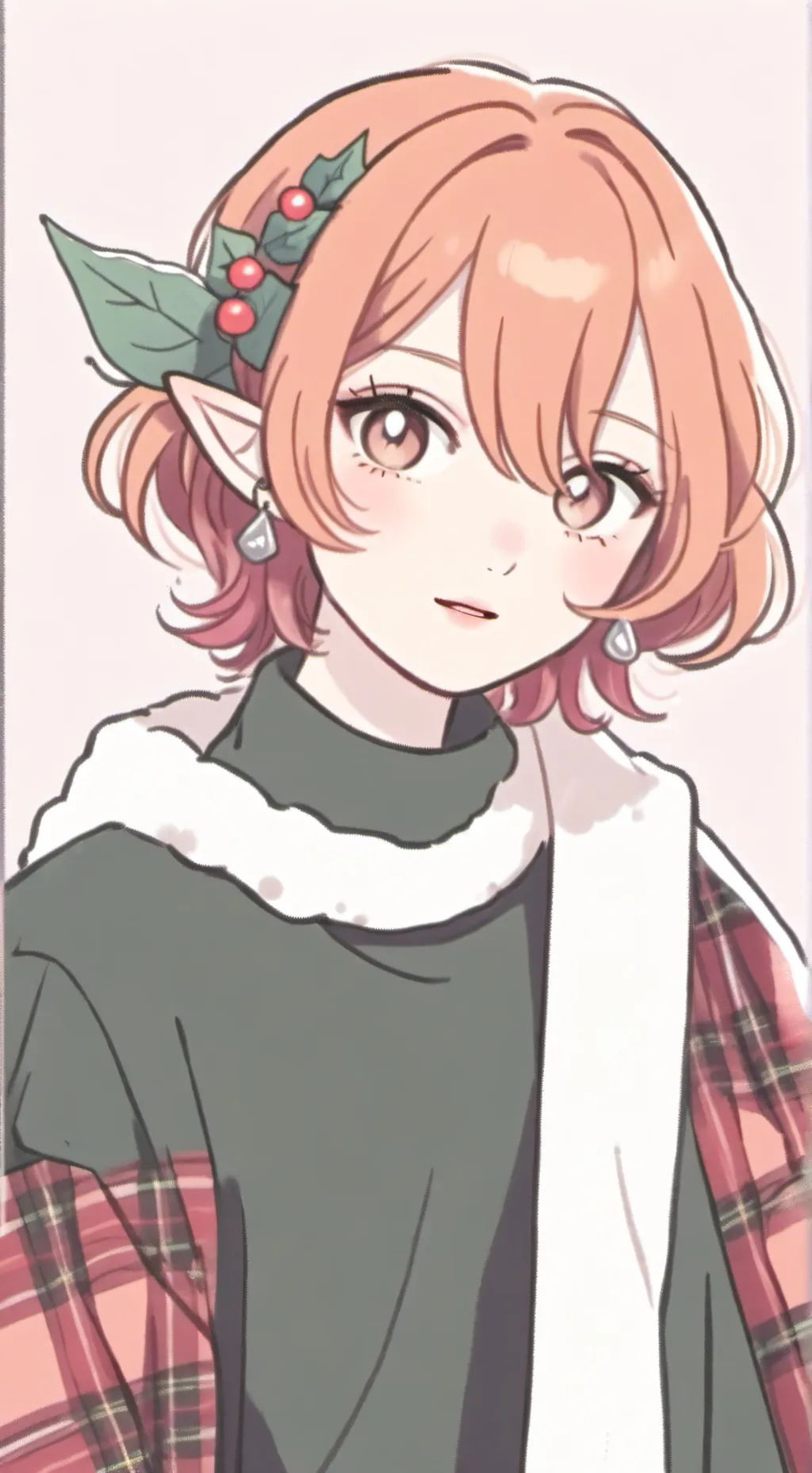 ai character: Candy🎄🍬 background