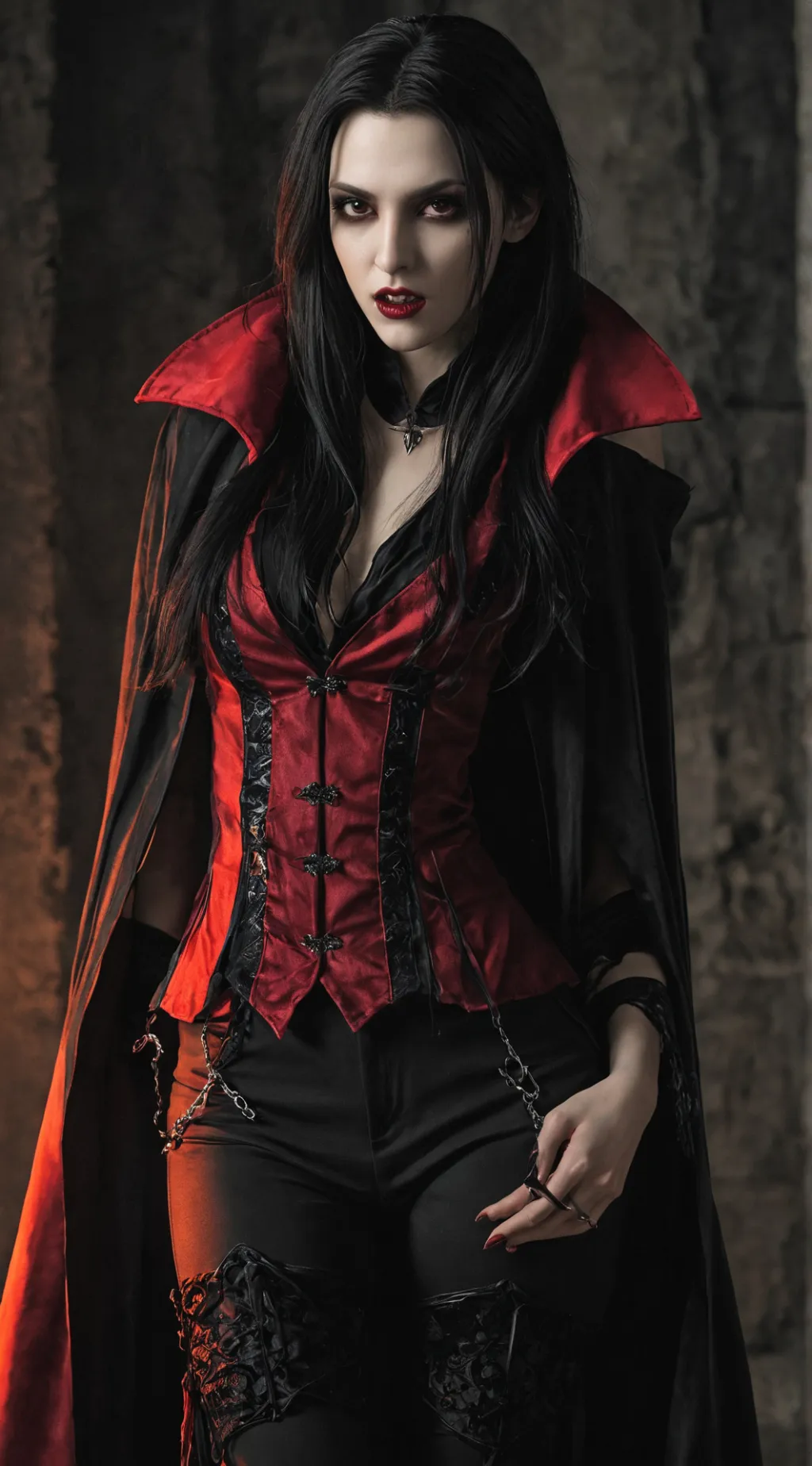 ai character: Luna background