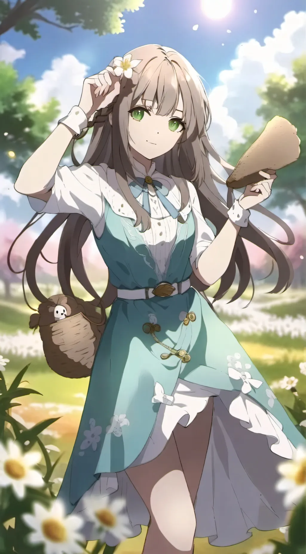 ai character: angela background