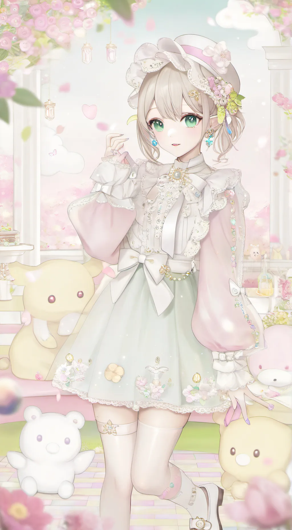 ai character: Elly background