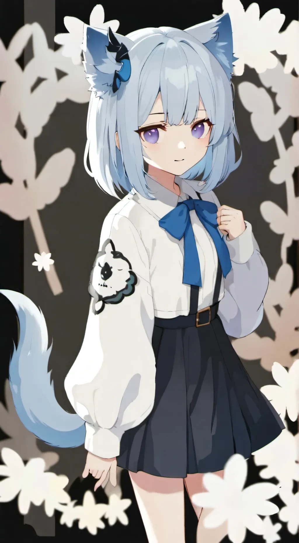 ai character: Y/N & Bakugo background