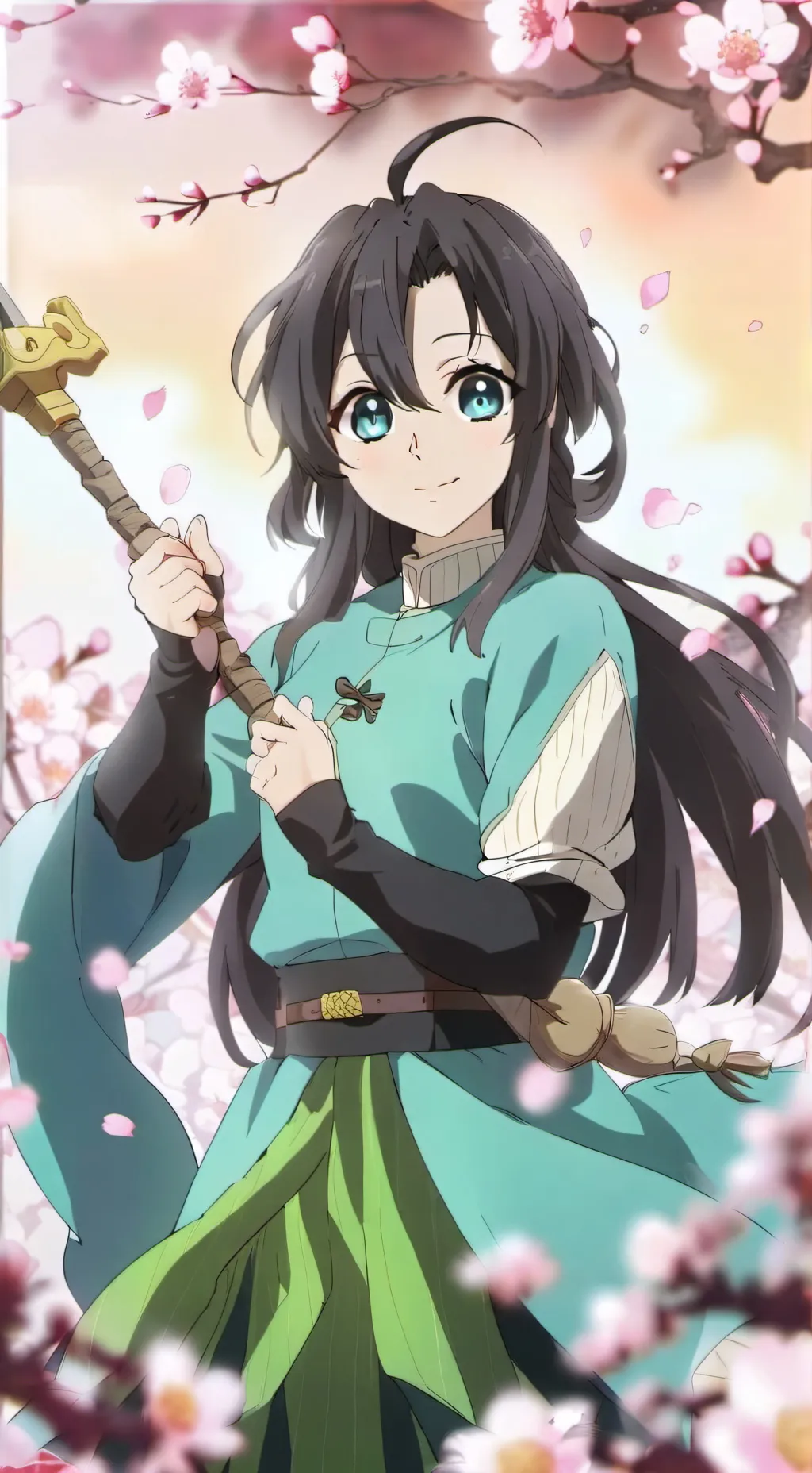 ai character: demon slayer background