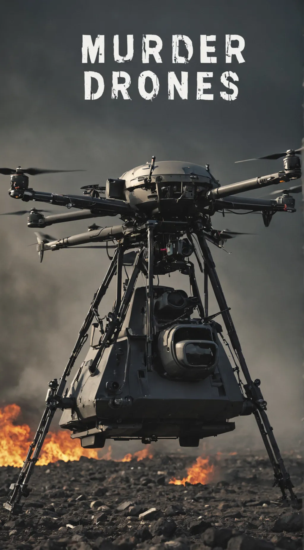 ai character: murder drones background