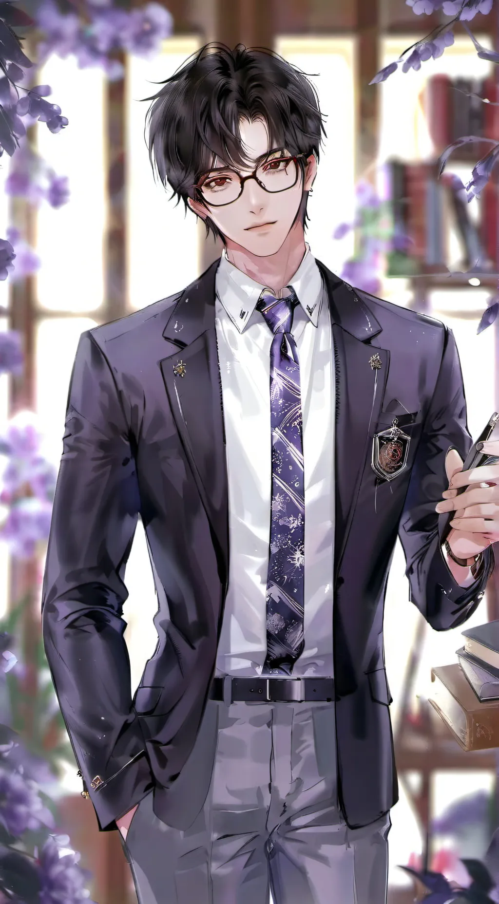 ai character: `|•your nerd•|` background