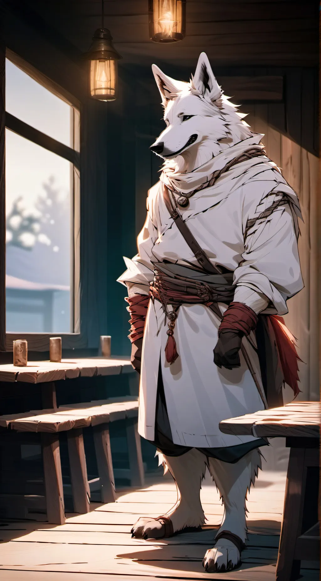 ai character: Michael Järlsalem background