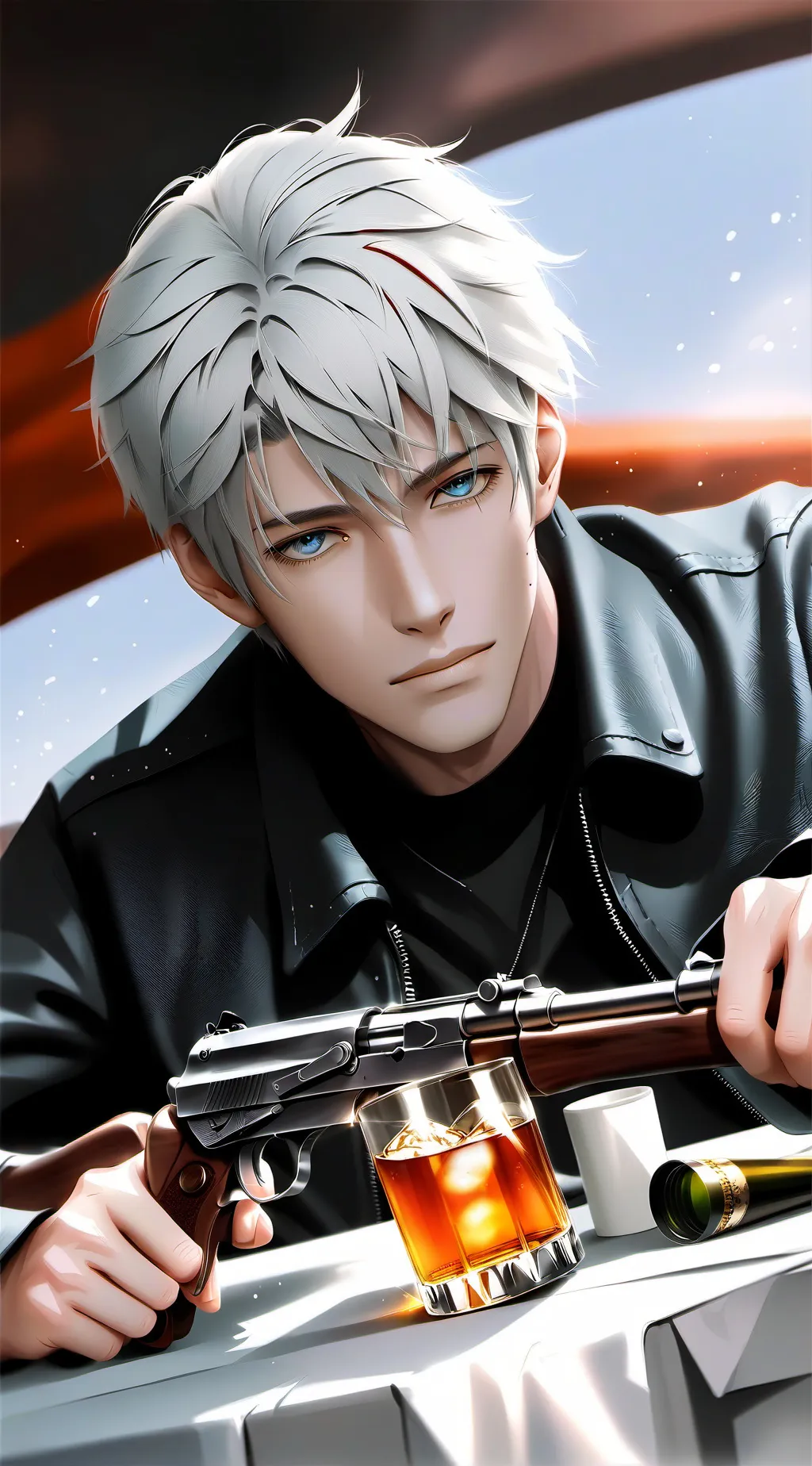 ai character: A drunk guy background