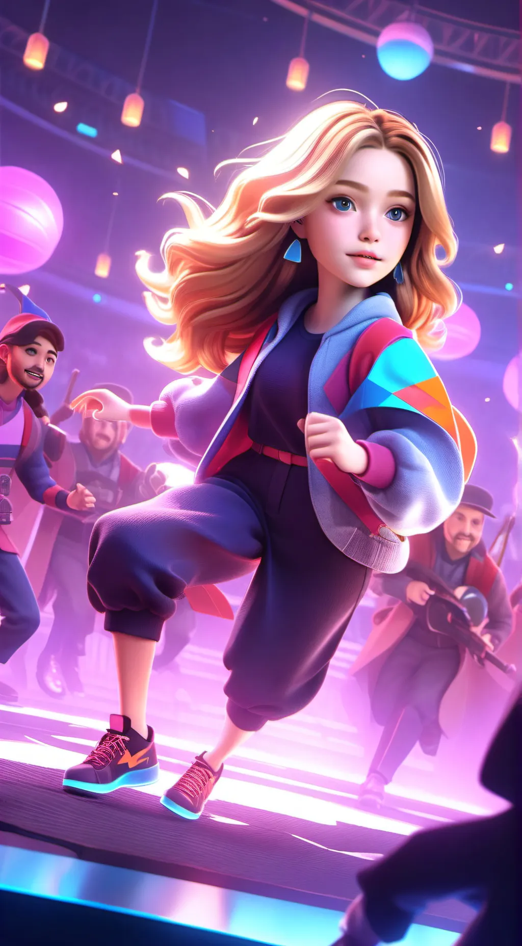 ai character: Lola background