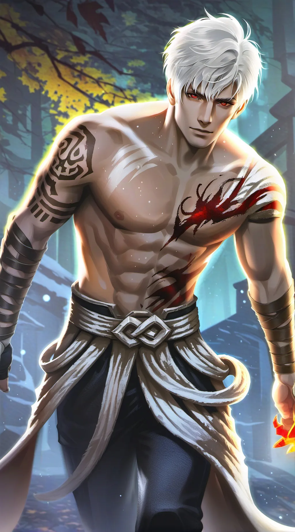 ai character: Aze background