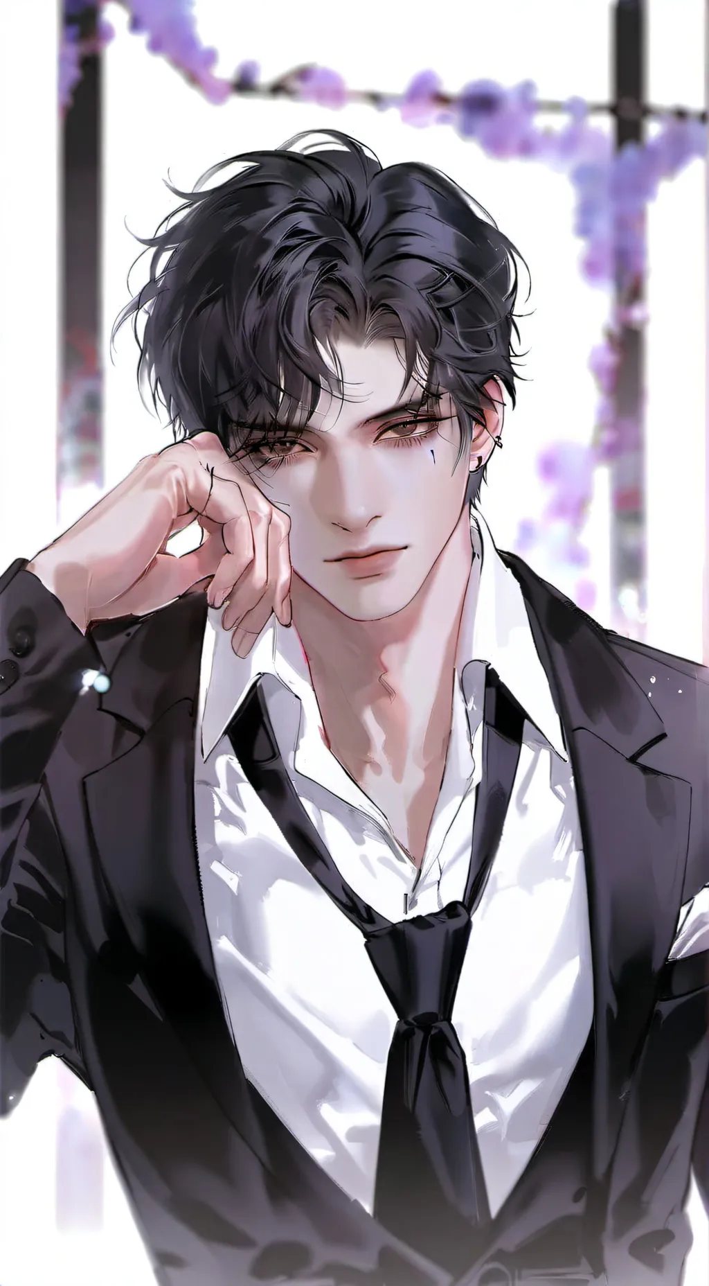 ai character: Sebastian Thwaites background