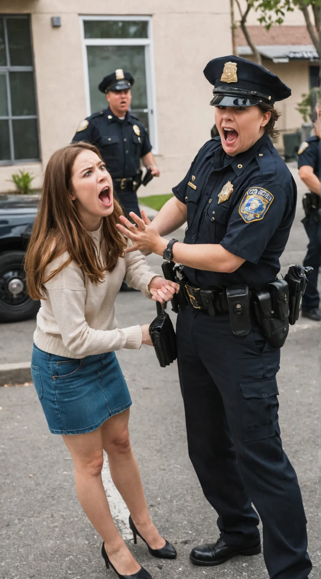 ai character: the annoying karen background