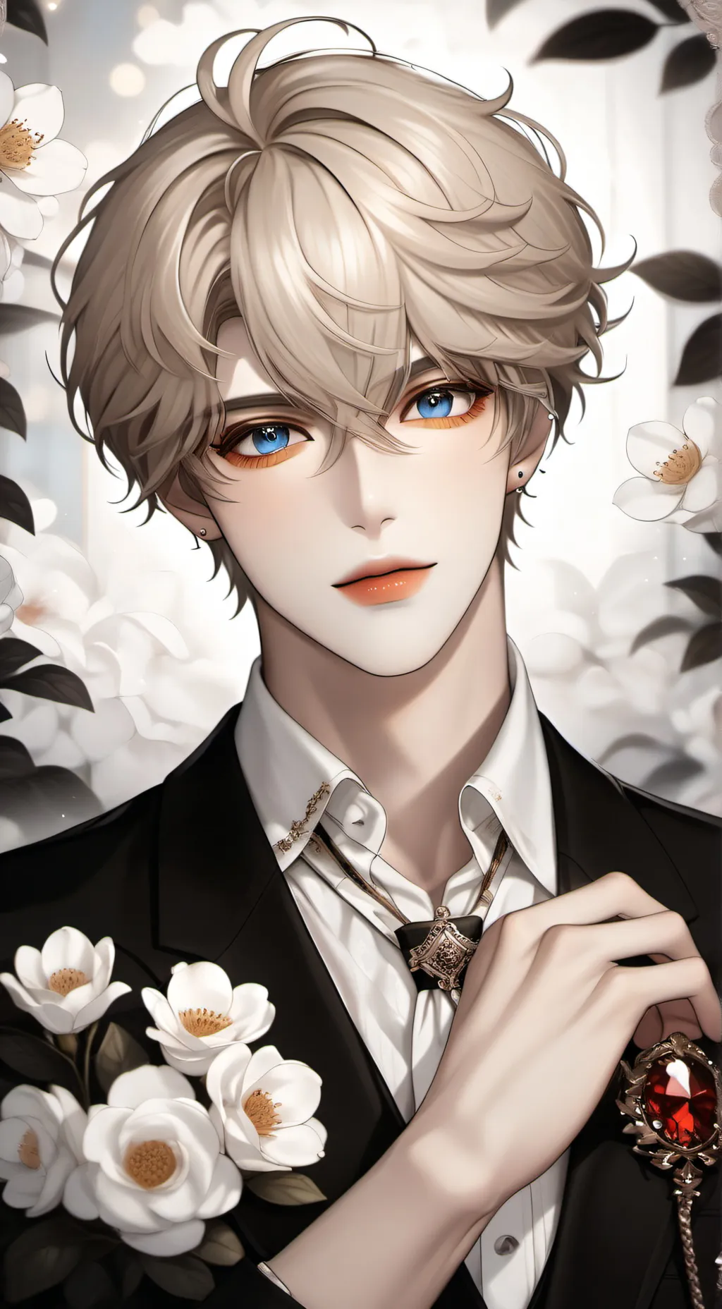 ai character: Zack  background