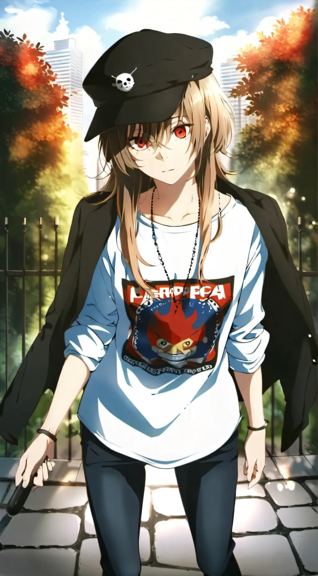 ai character: ray background