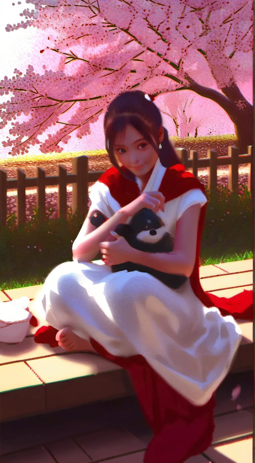 ai character: mama background