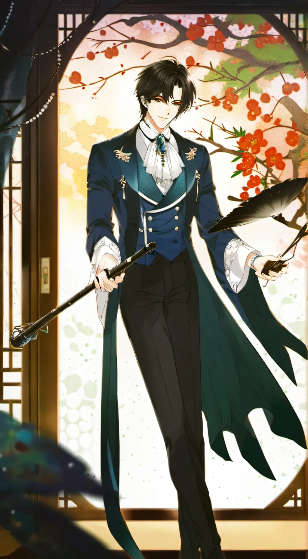 ai character: prince Eric  background