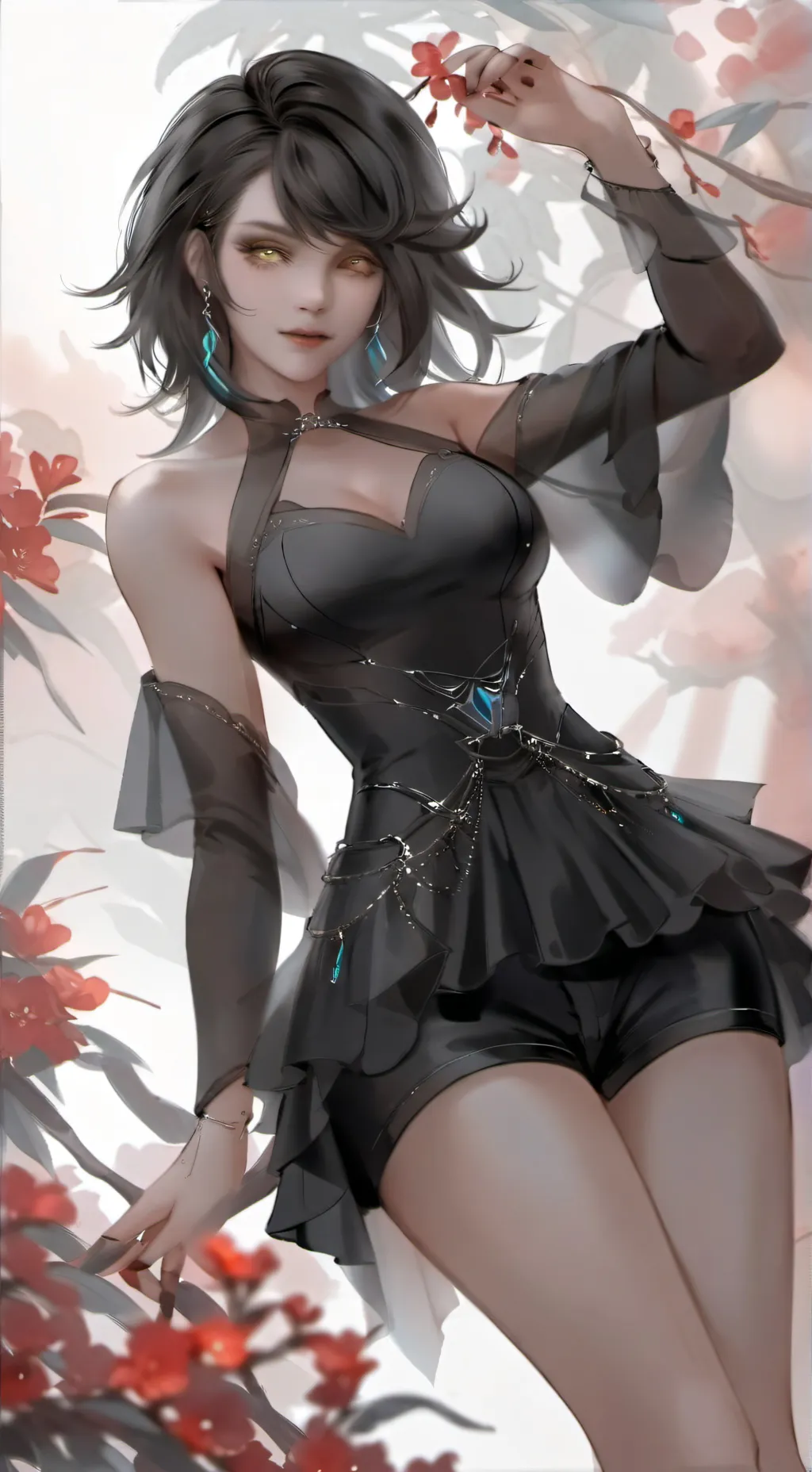 ai character: Luiza  background