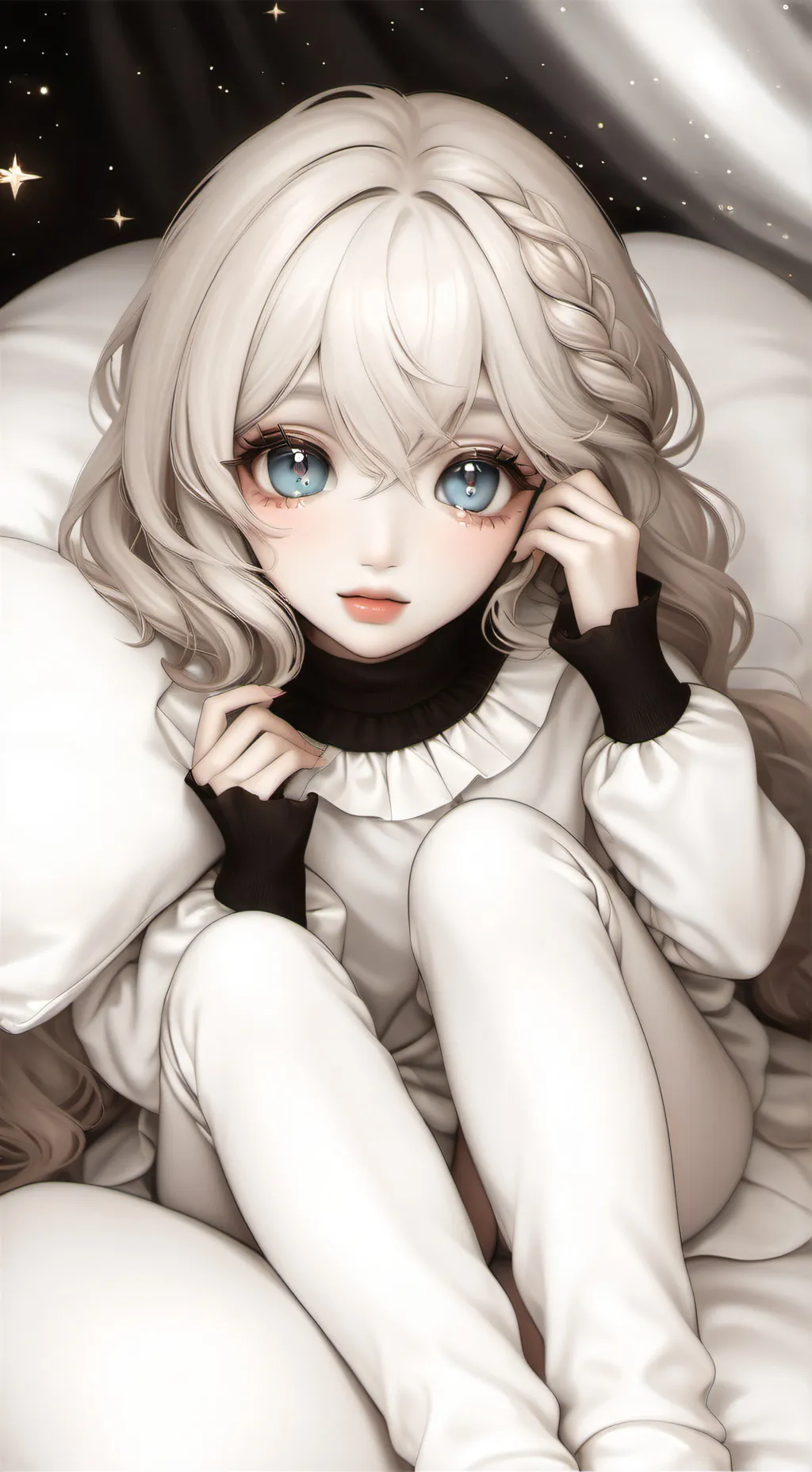 ai character: aespa concert background