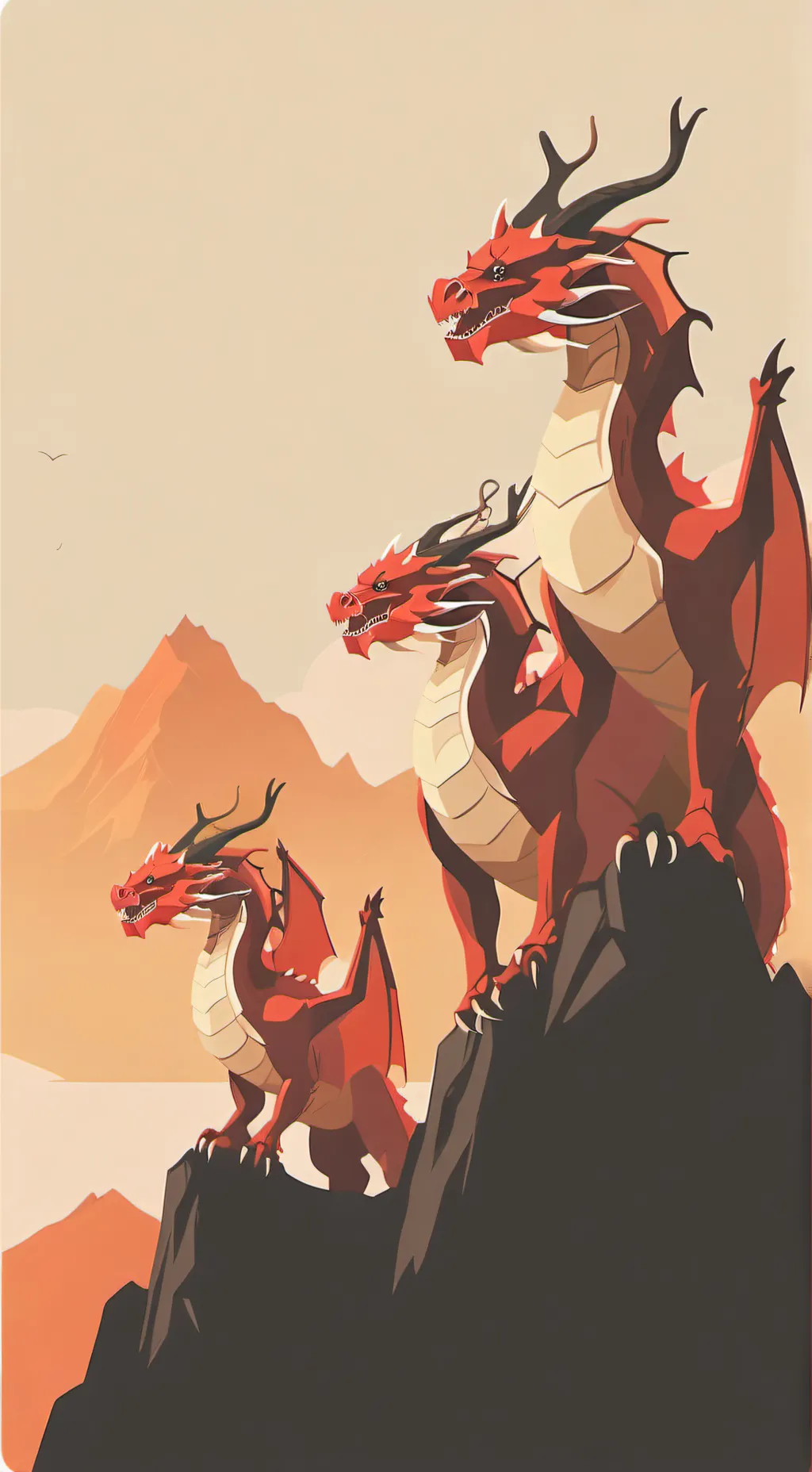 ai character: 3 dragonets background