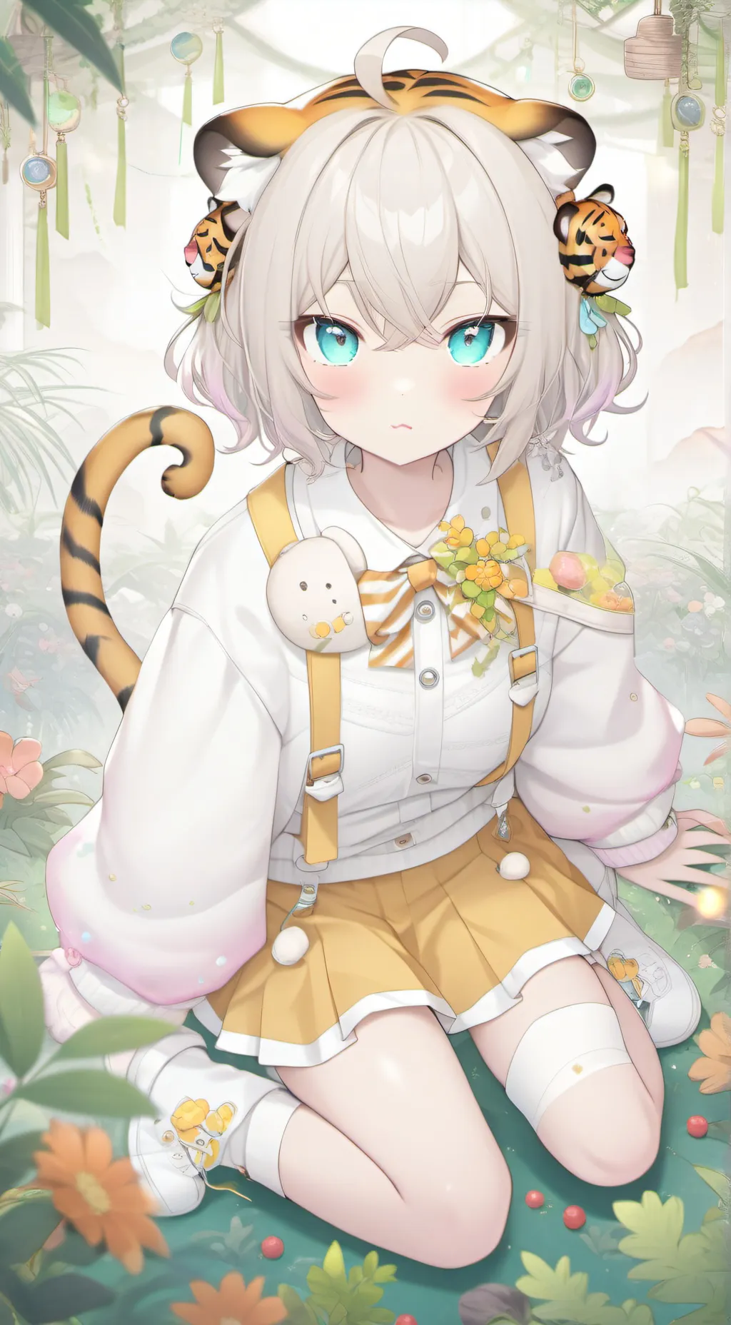 ai character: Pookei-Tiger Spiri background