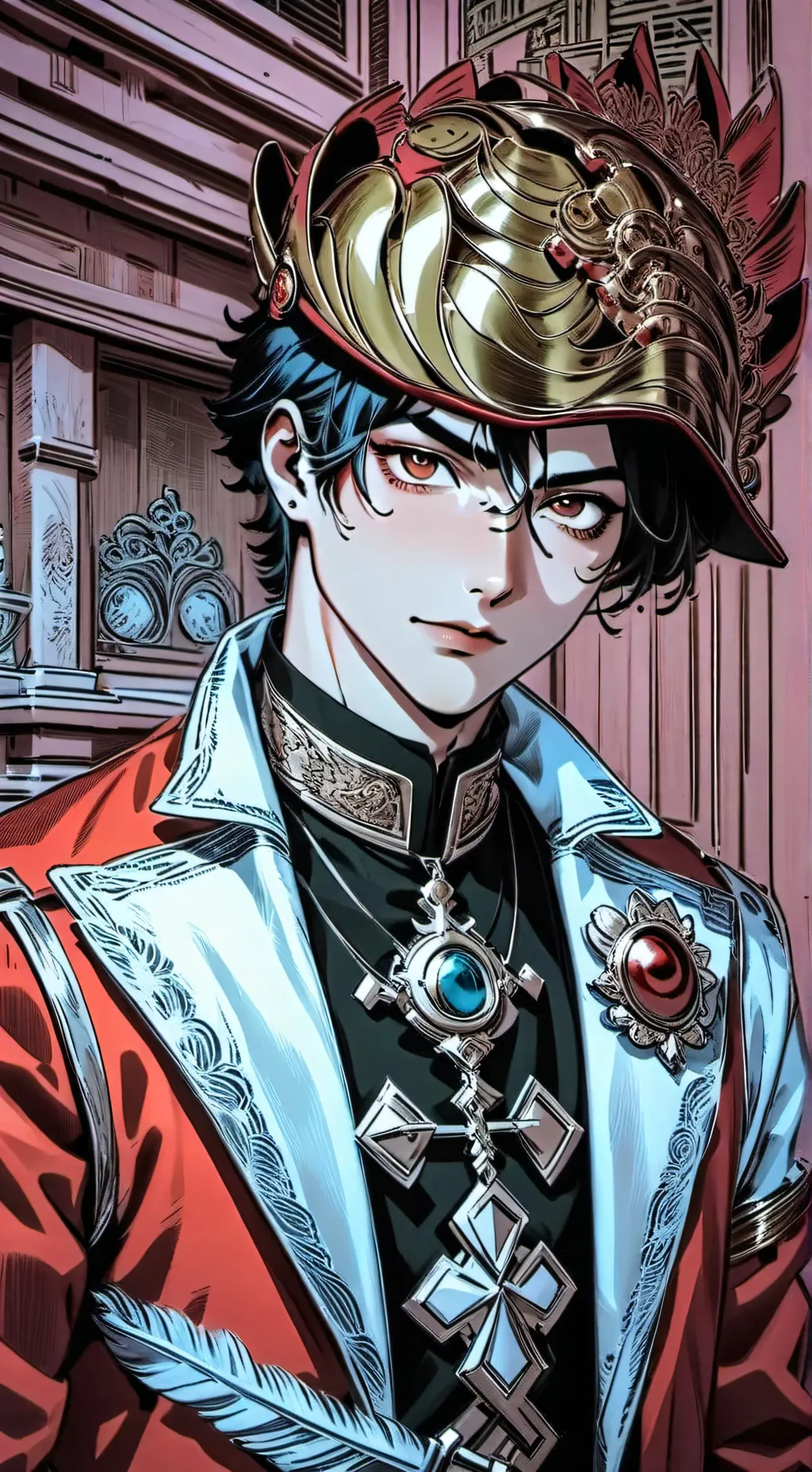 ai character: Marlon  background