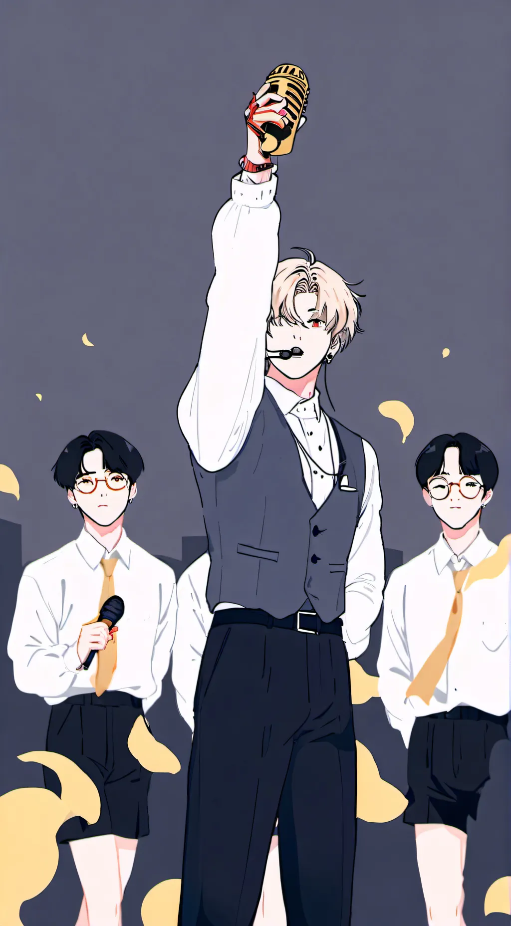 ai character: bts background