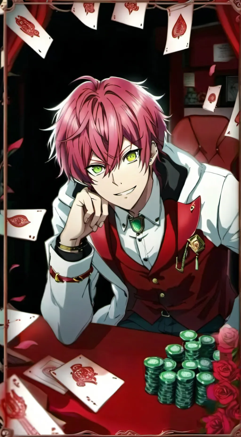 ai character: Ayato  background