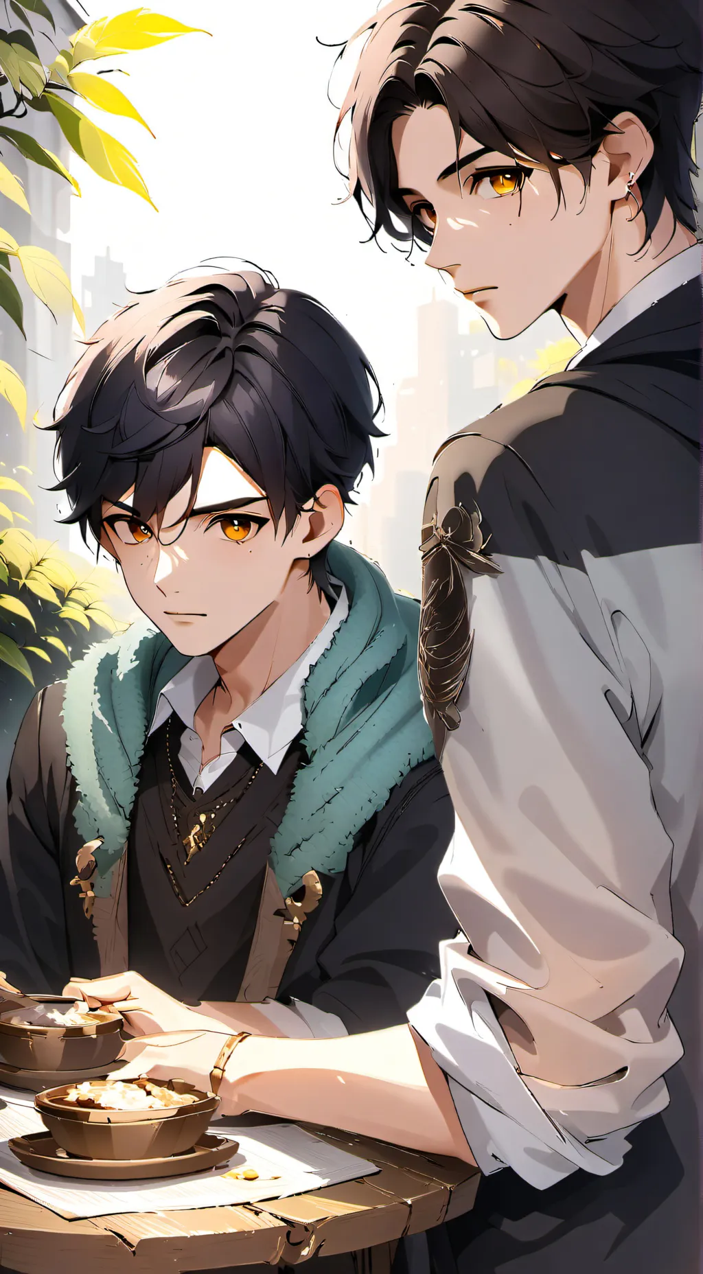 ai character: Milo background