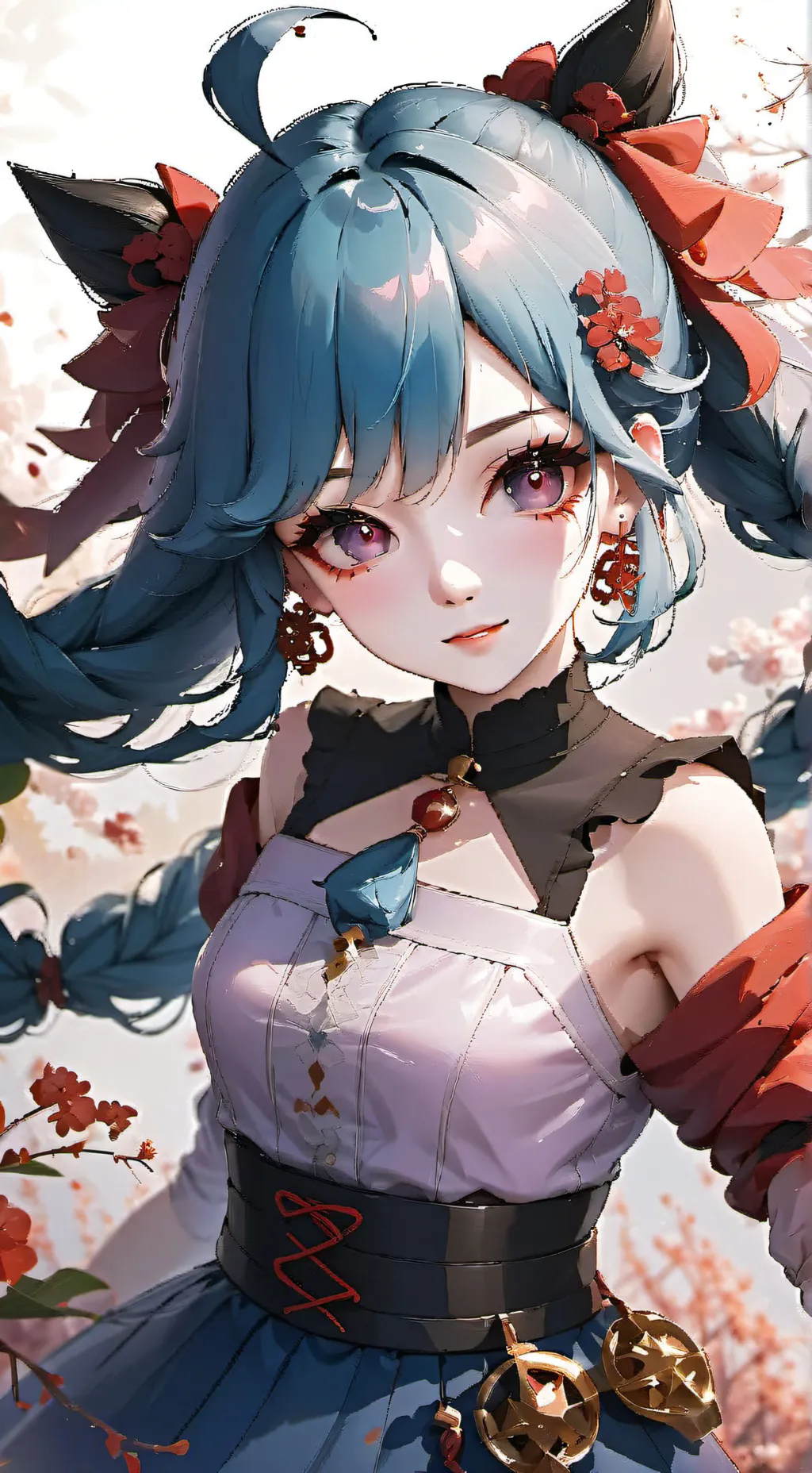 ai character: Miku background