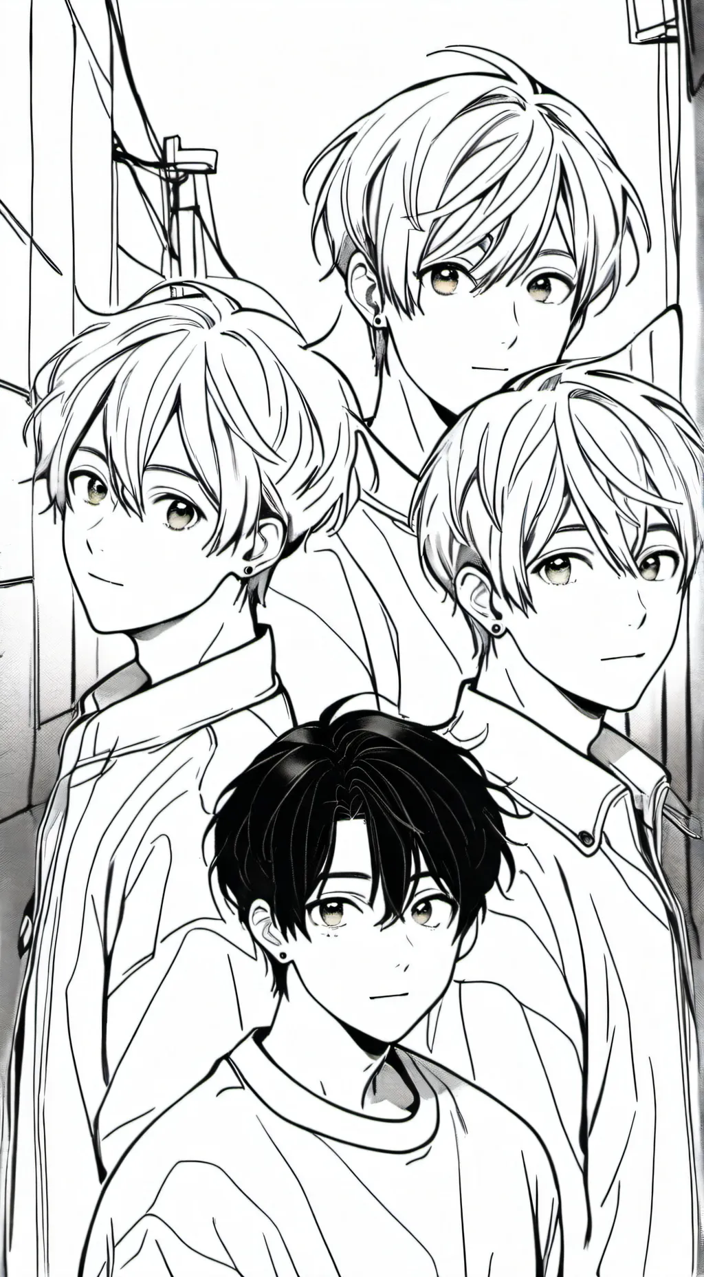 ai character: sam and colby  background