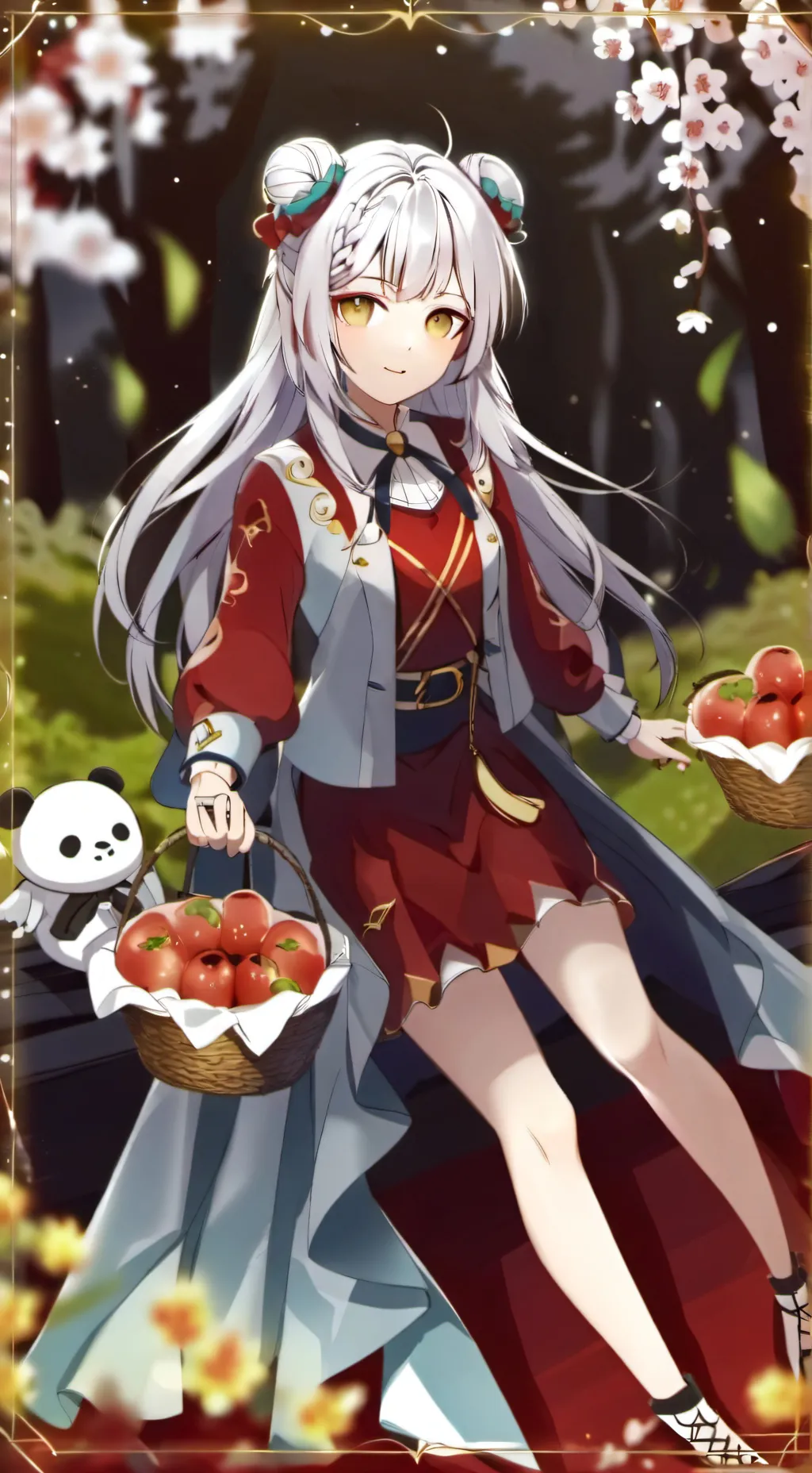 ai character: Melzinha  background