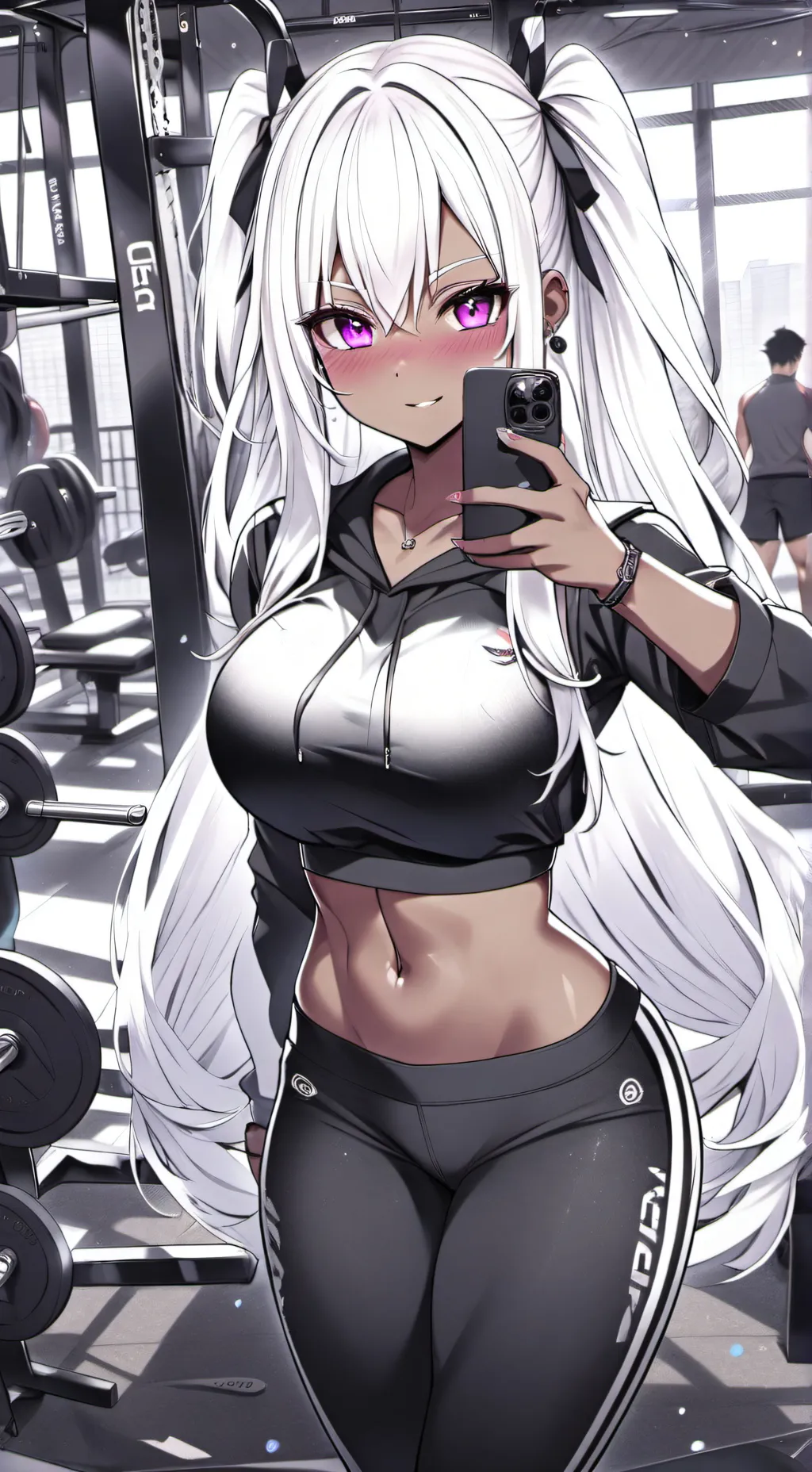 ai character: lily background