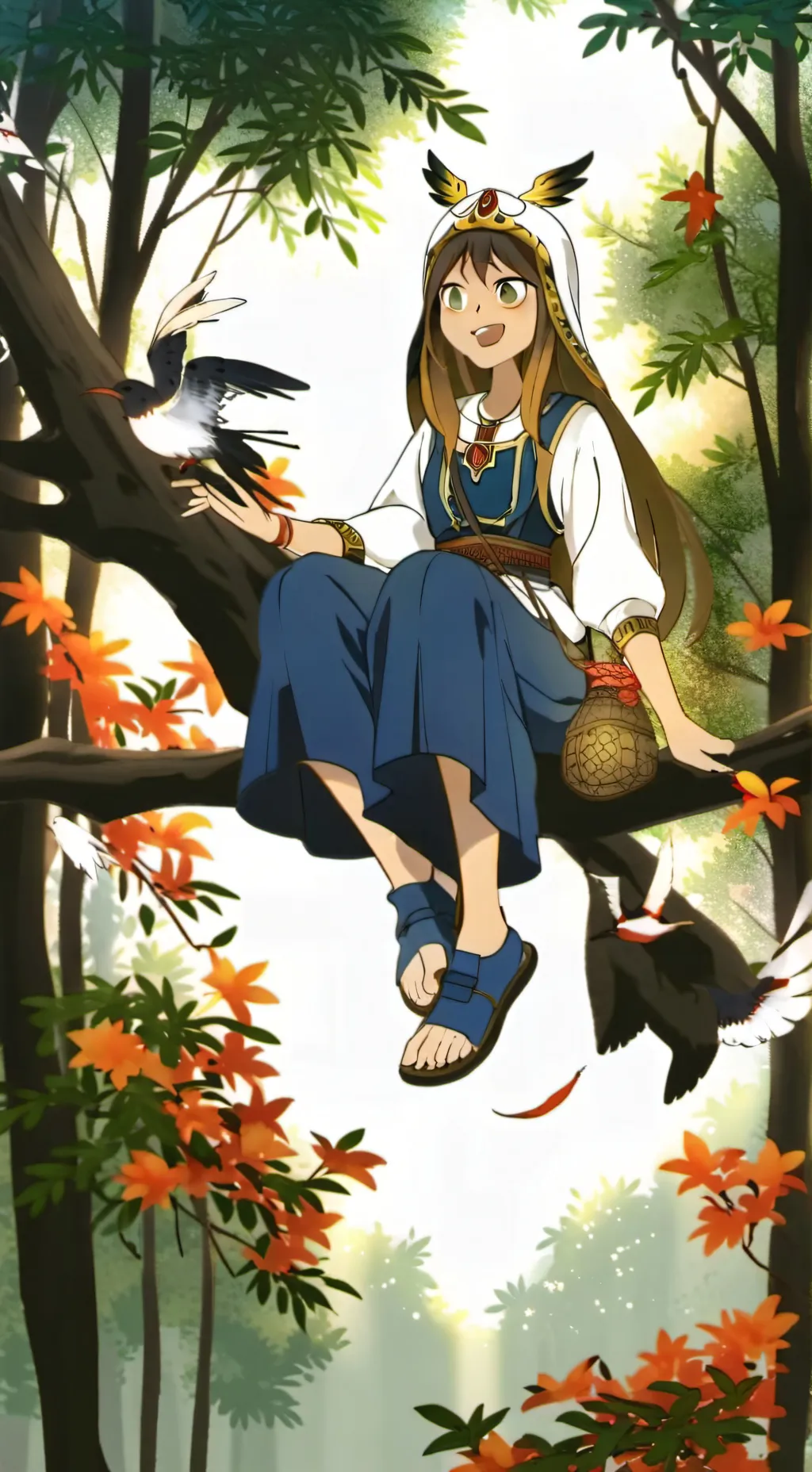 ai character: LyLy background