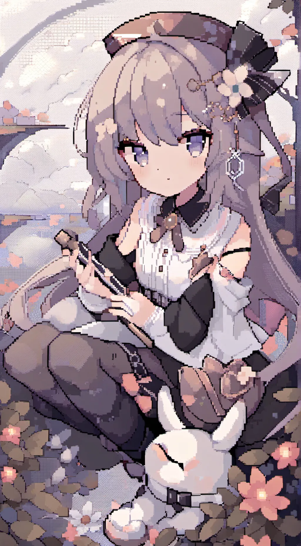 ai character: Nataly Musicaly background