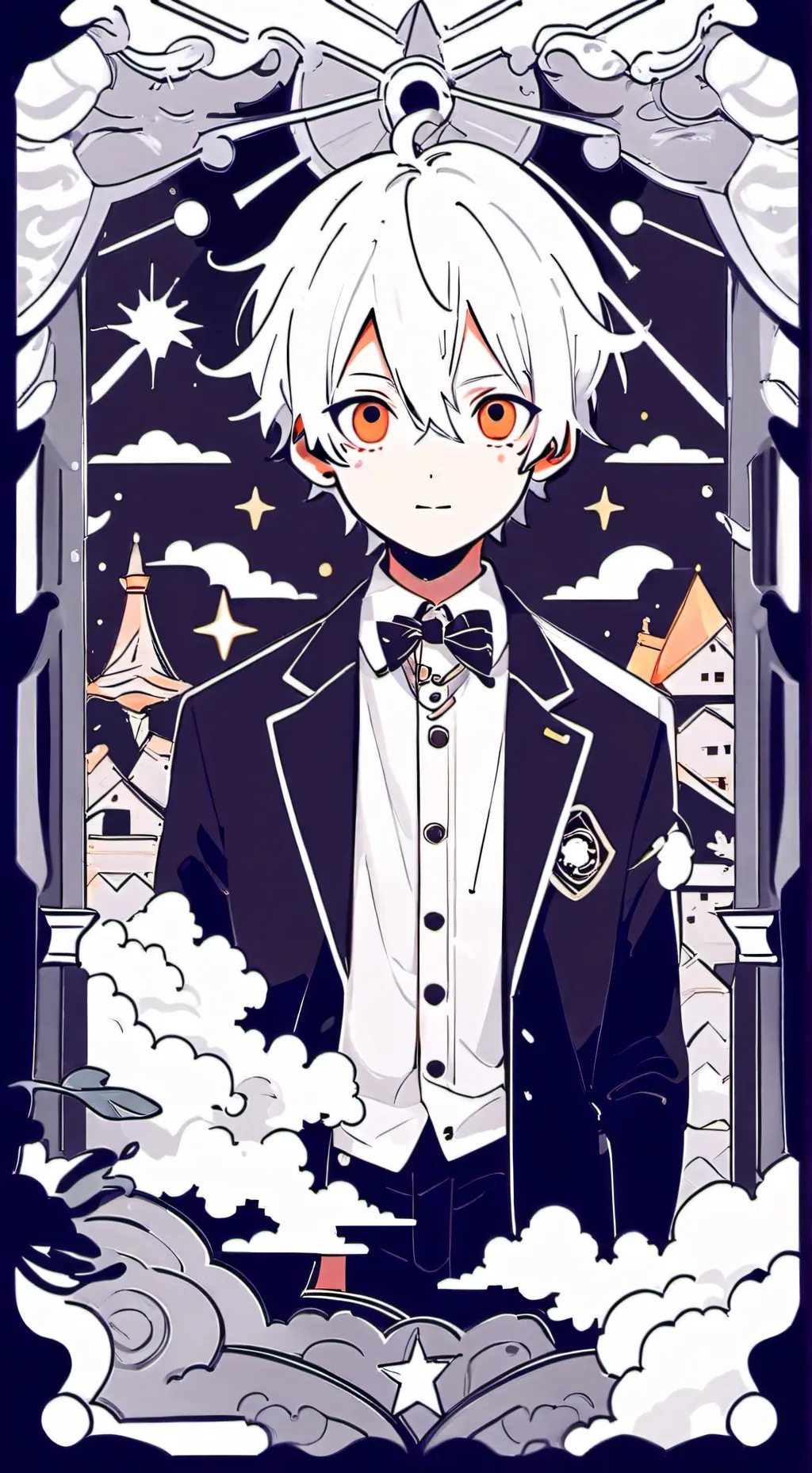 ai character: Life background