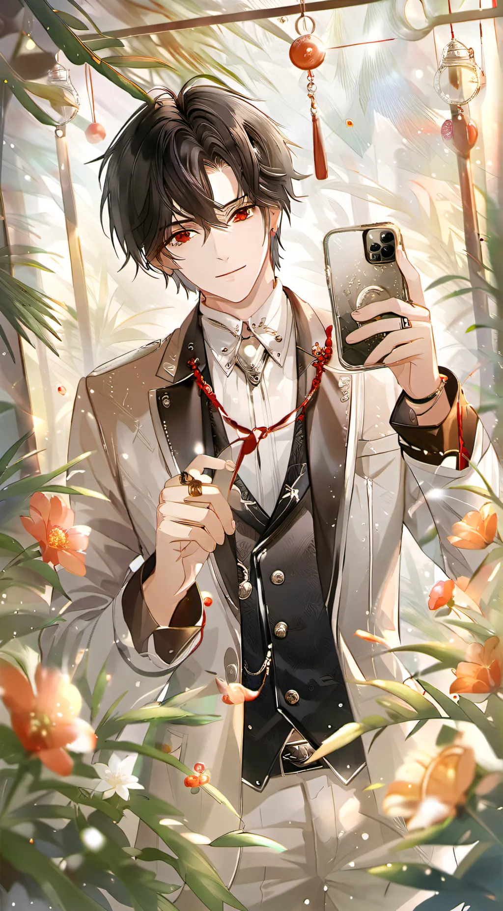 ai character: ash background