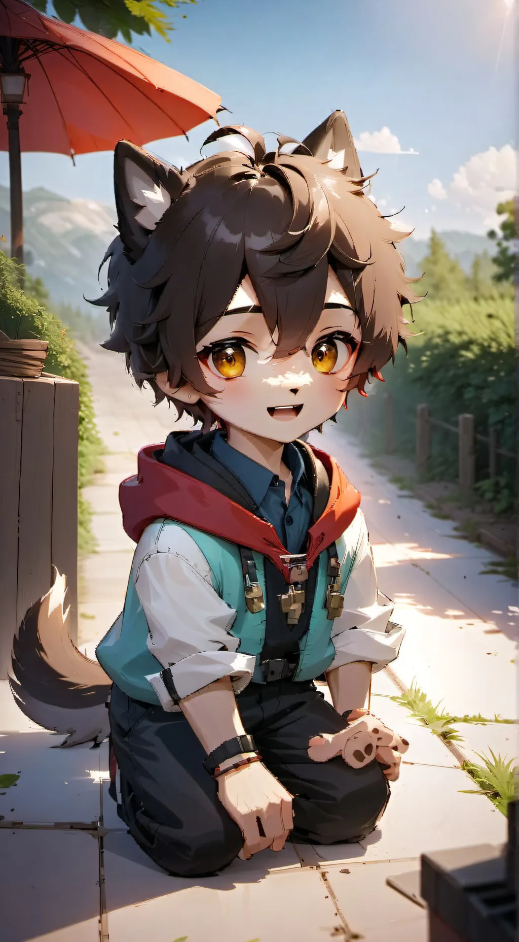 ai character: Miles background