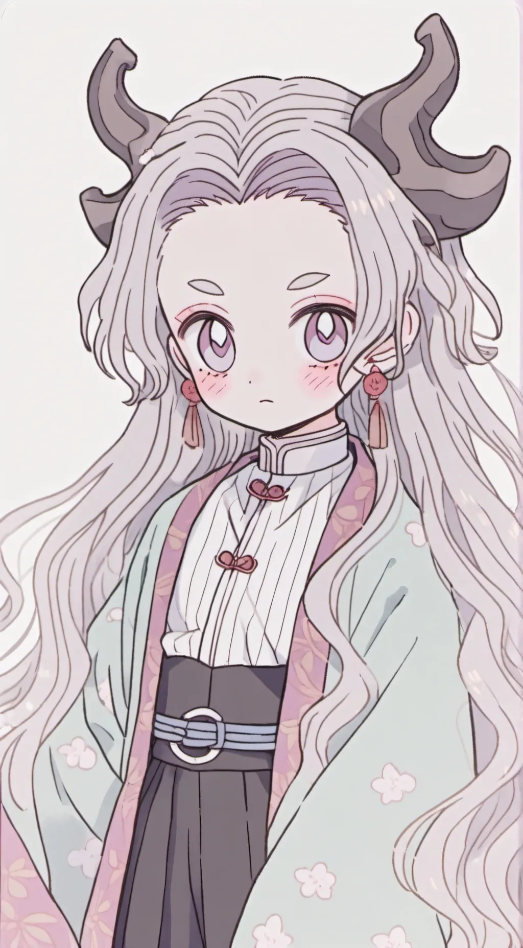 ai character: demon Slayer  background