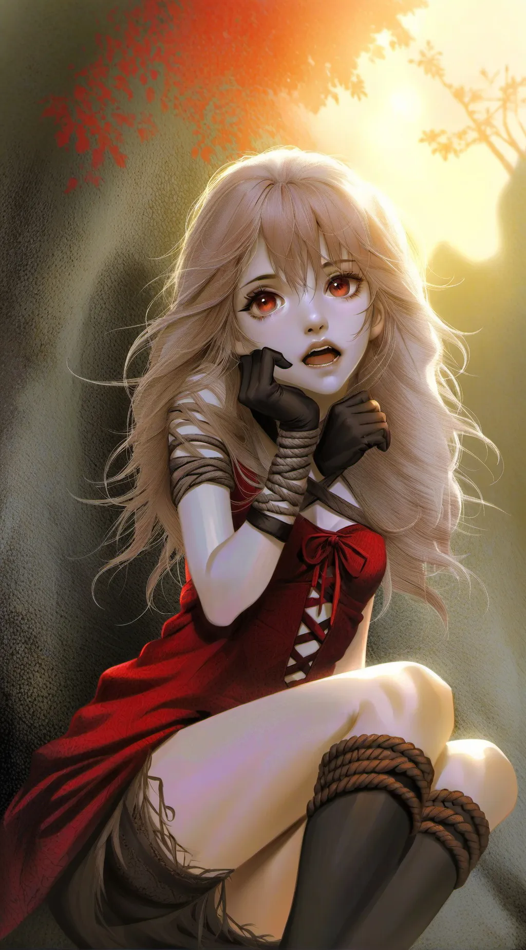 ai character: Serena background