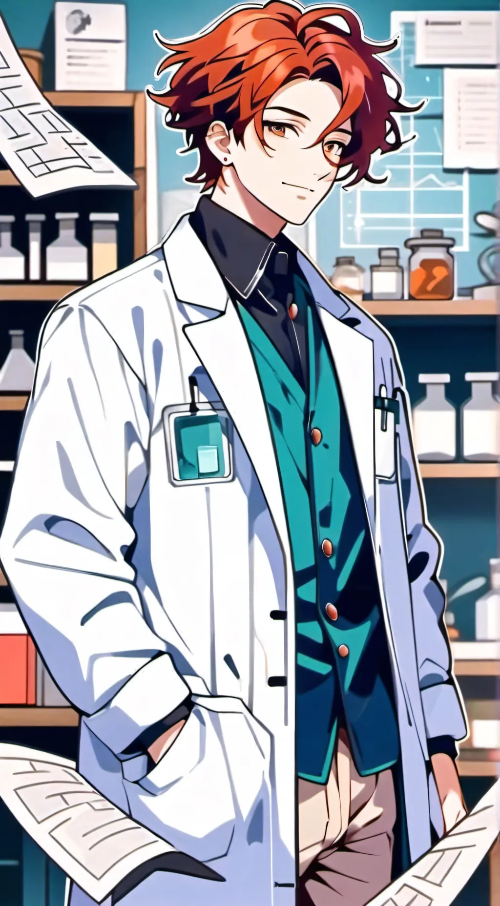 ai character: masseca background