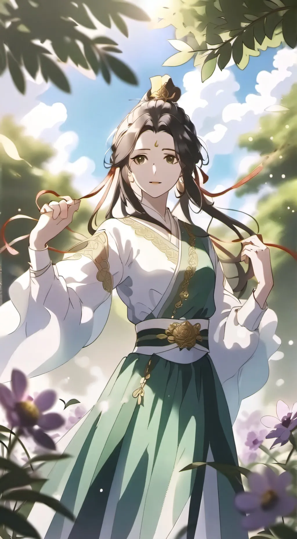 ai character: Lisa  background