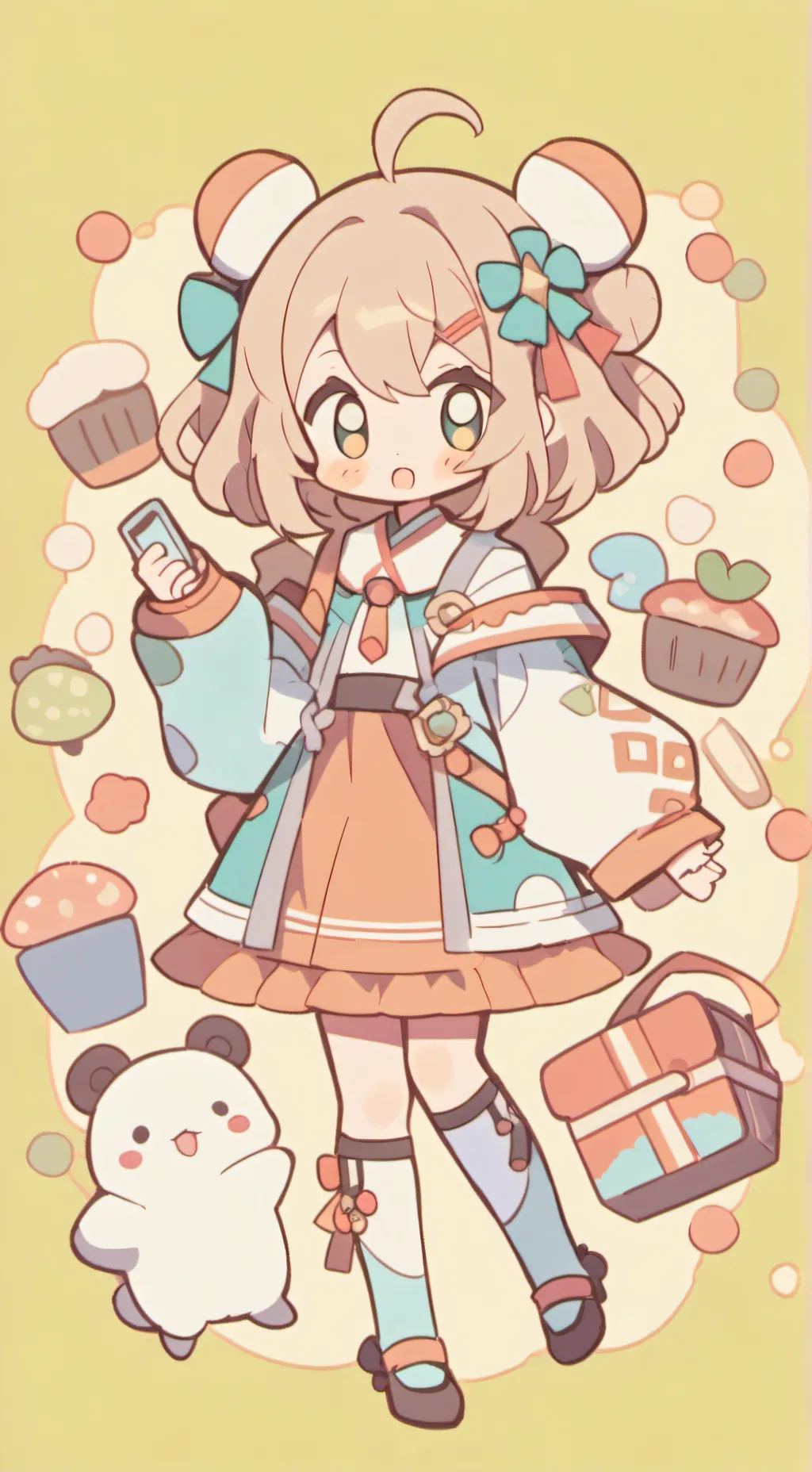 ai character: Mha camp background